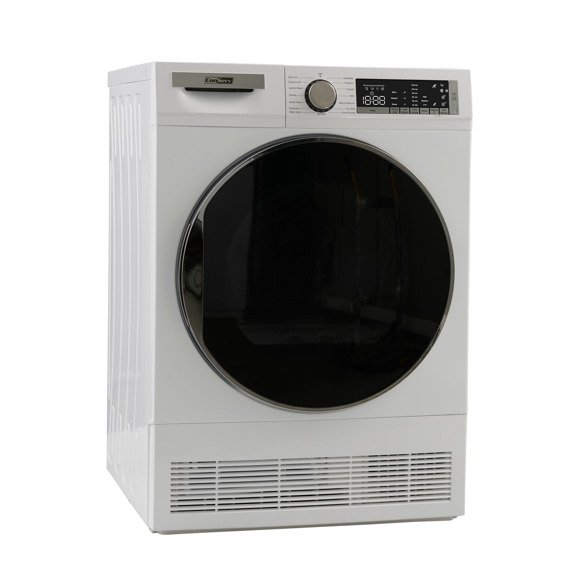 ConServ 4-cu ft Stackable Ventless Electric Dryer (White) ENERGY STAR ...