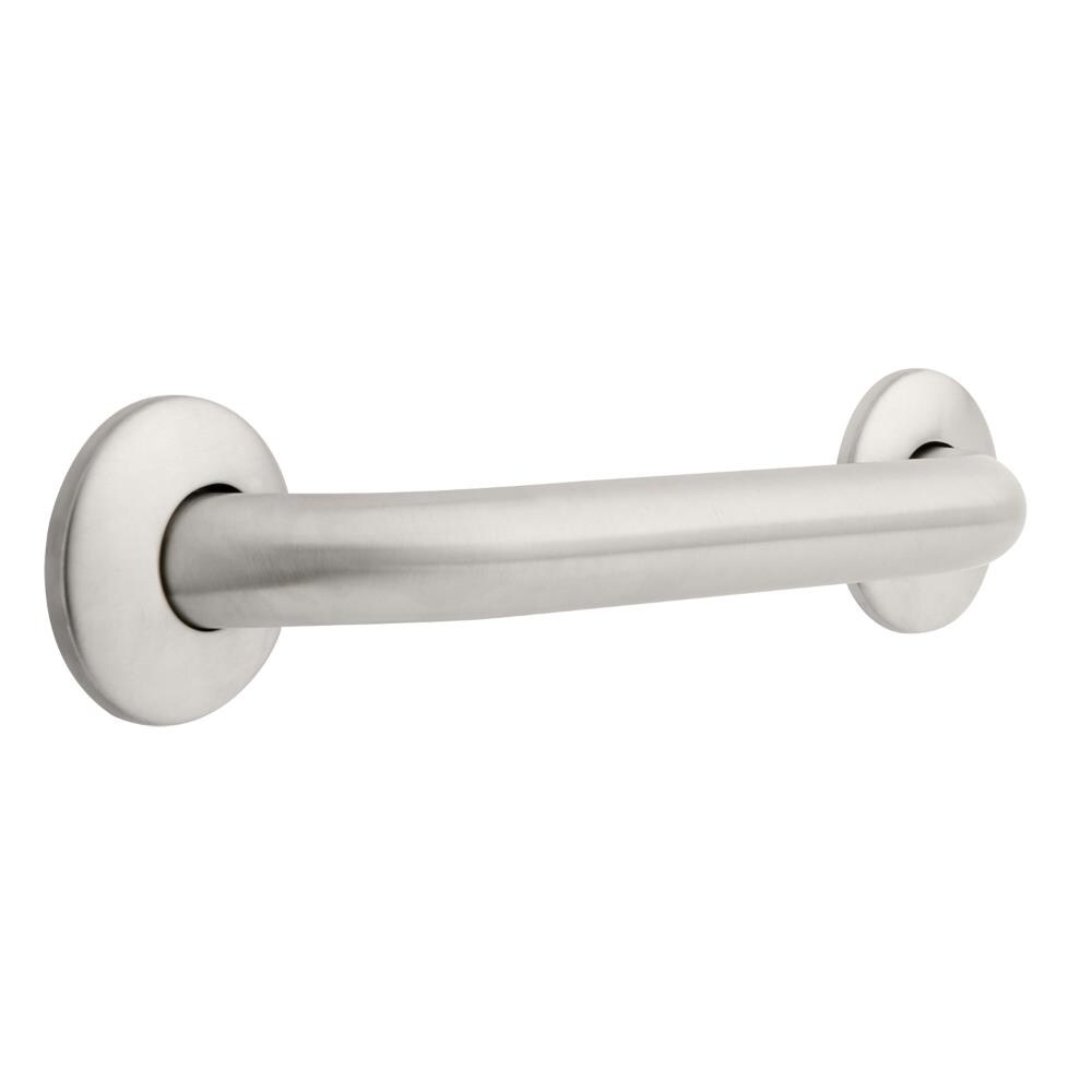 Franklin Brass 5700 Series 12-in Stainless Steel Wall mount ADA Compliant Grab Bar ( 500-lb Weight Capacity )