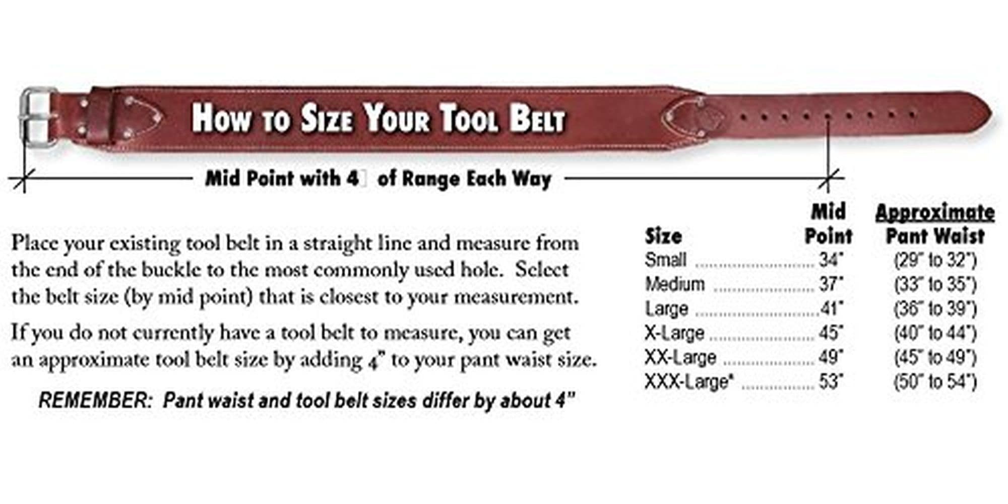 Occidental Leather Framing tool belt set Framer Leather Tool Belt