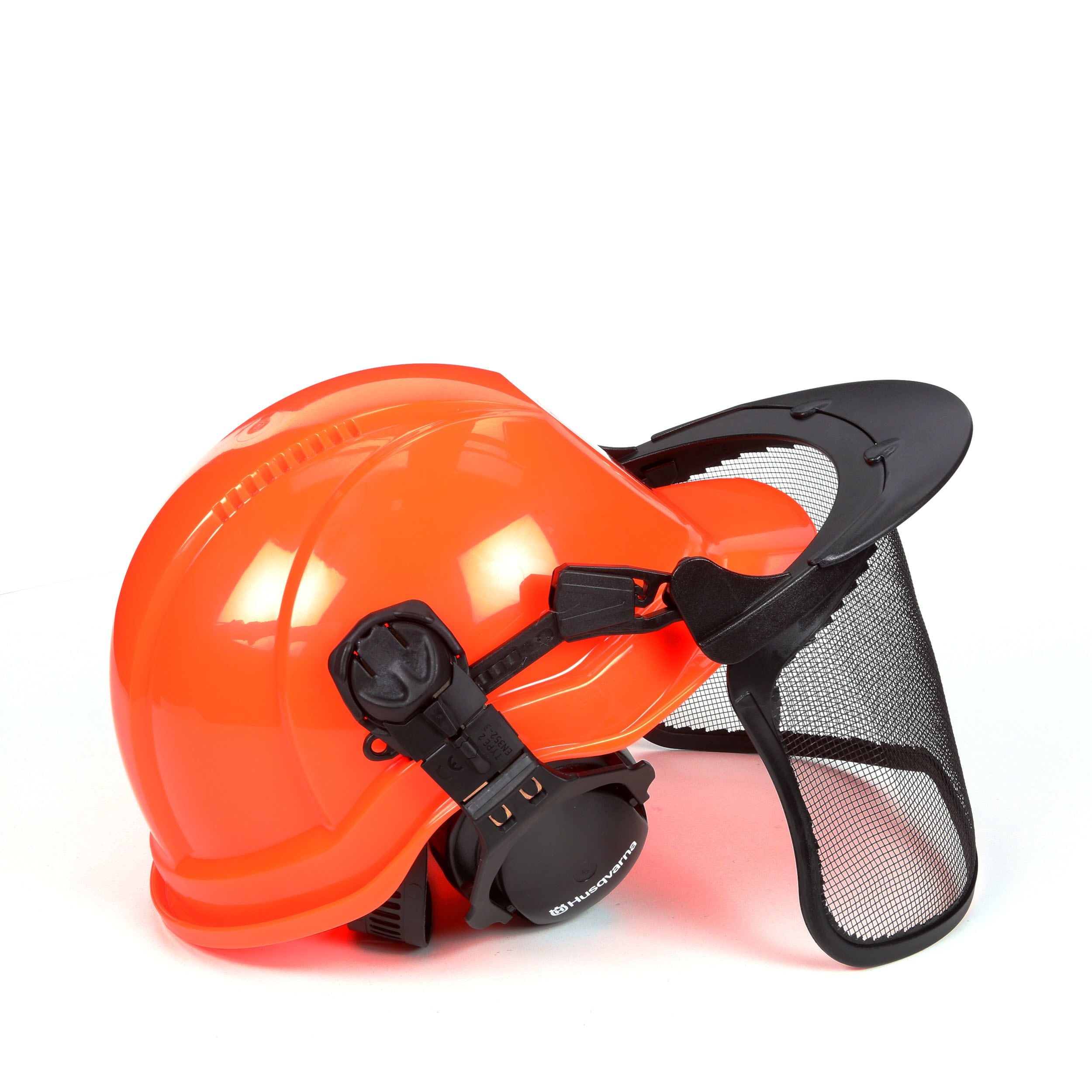 B4 New Husqvarna Pro Ratchet Forest Helmet 576235401 Protective Hard Hat 