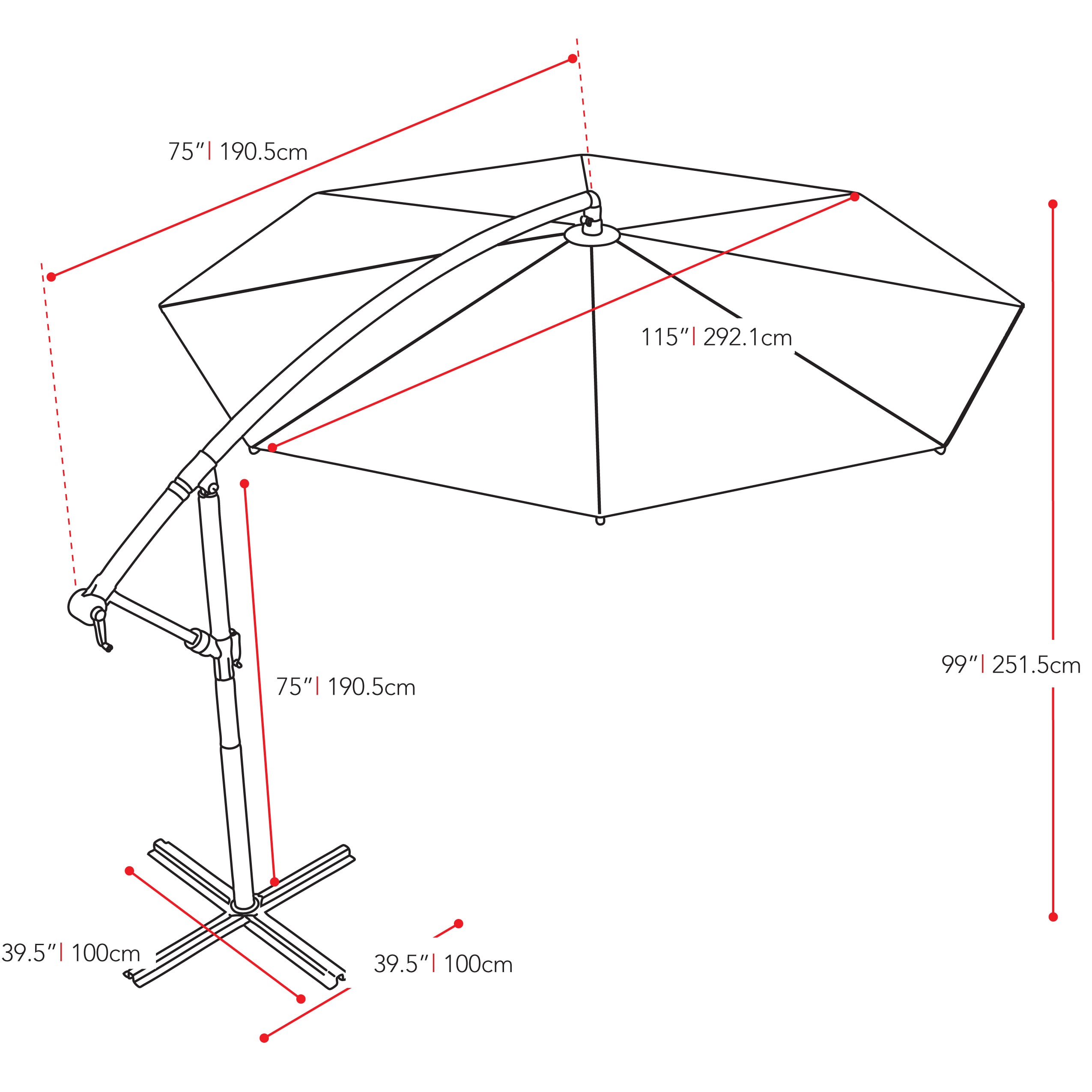 CorLiving PPU-480-U Umbrellas-2 - View #5