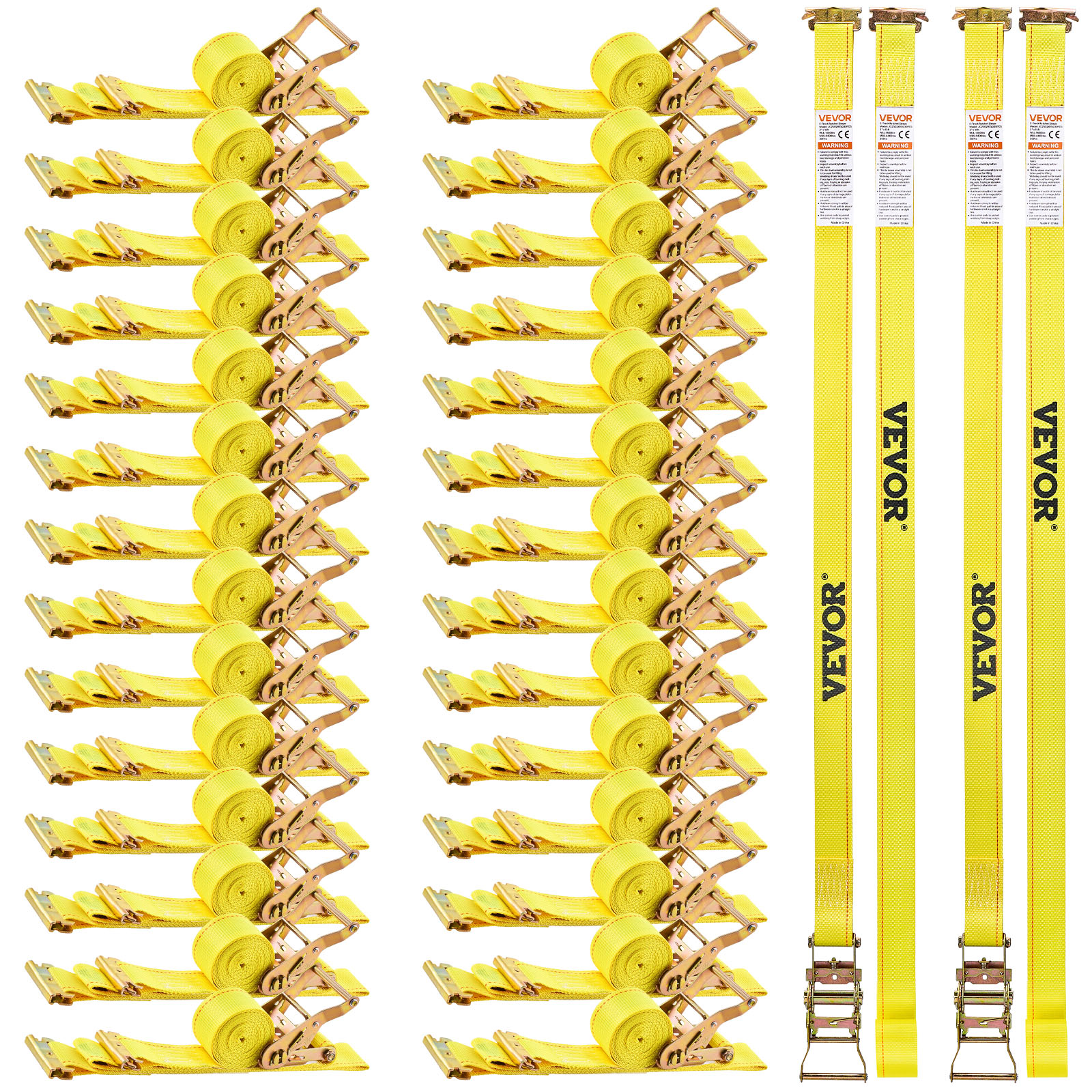 VEVOR Ratchet Straps Plastic Strap anchor kit 31 -Pieces