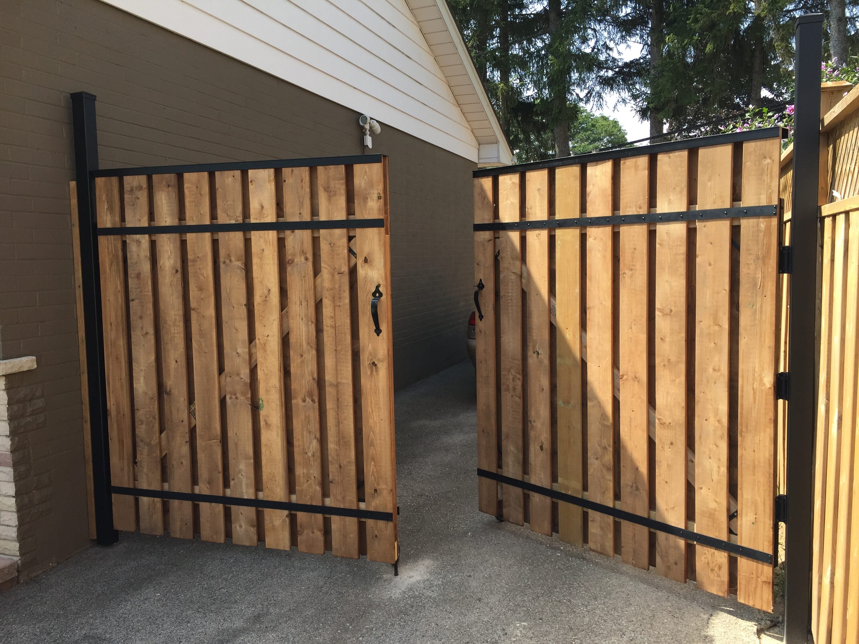 Slipfence SF2-GK200 Wood-Fence-Gates - View #11