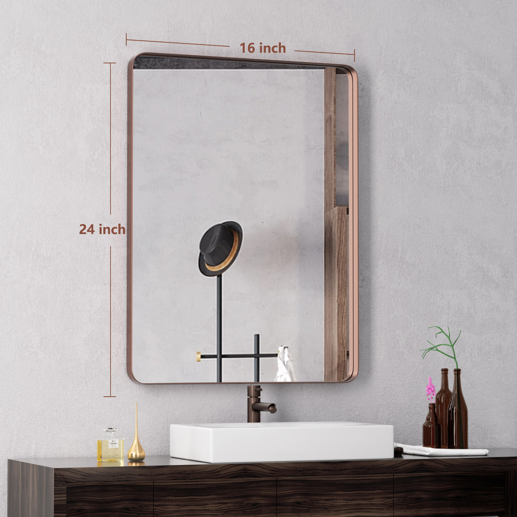 Clavie LS-16241-SRBR Decor-Mirrors - View #8