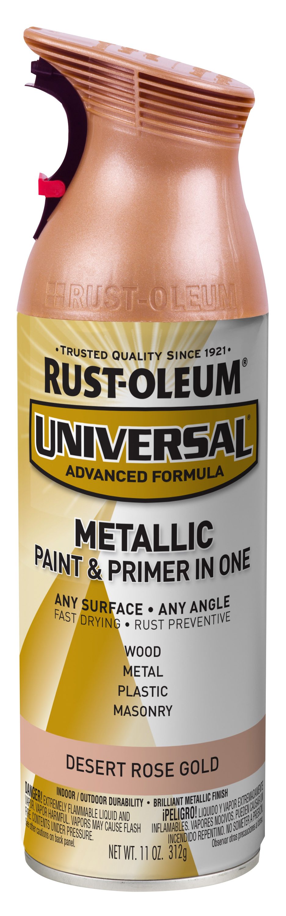 desert rose gold spray paint