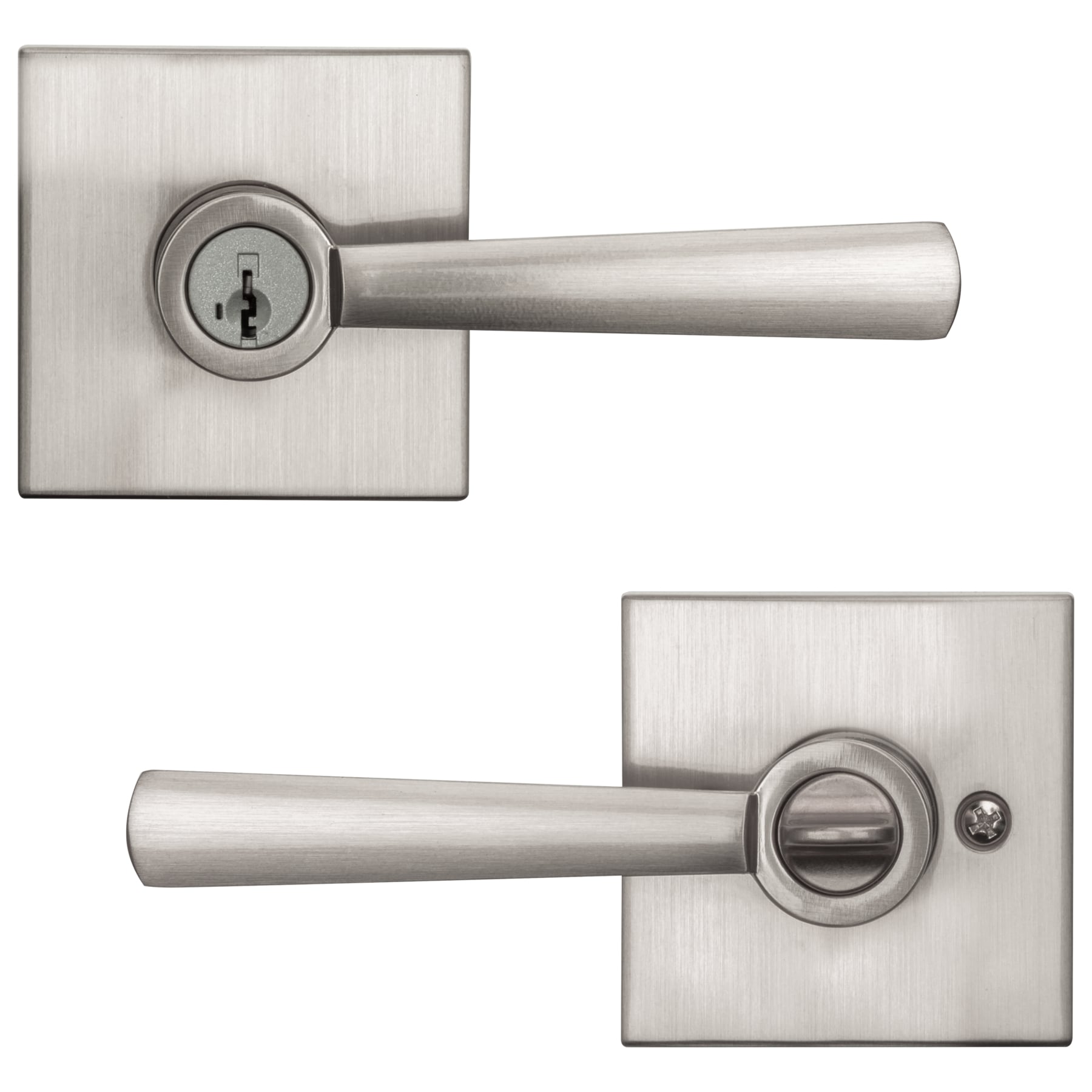 Baldwin 354SPL SQR 15 SMT CP Door-Handles - View #2