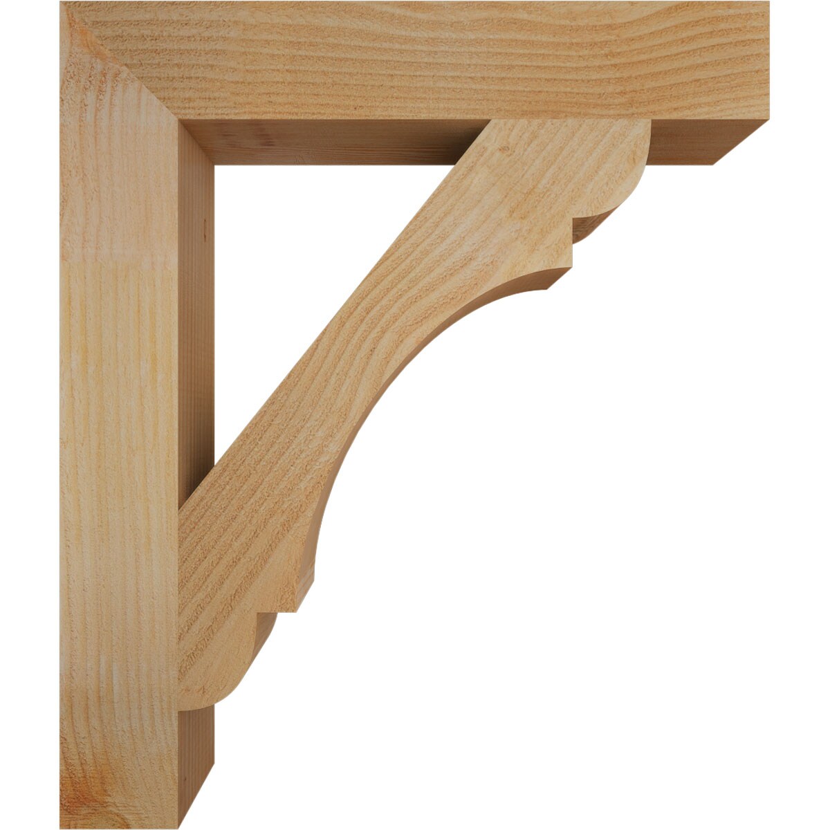 Ekena Millwork BKT04X24X28OLY05RDF Exterior-Brackets-Braces - View #3