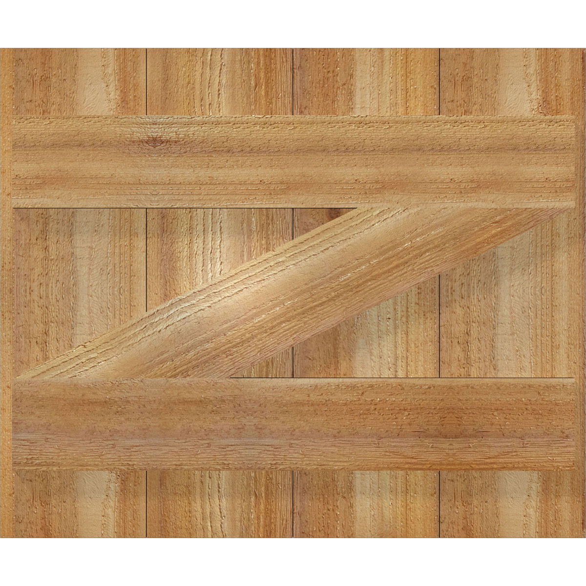 Ekena Millwork RBJ06Z21X018RWR Exterior-Shutters - View #5