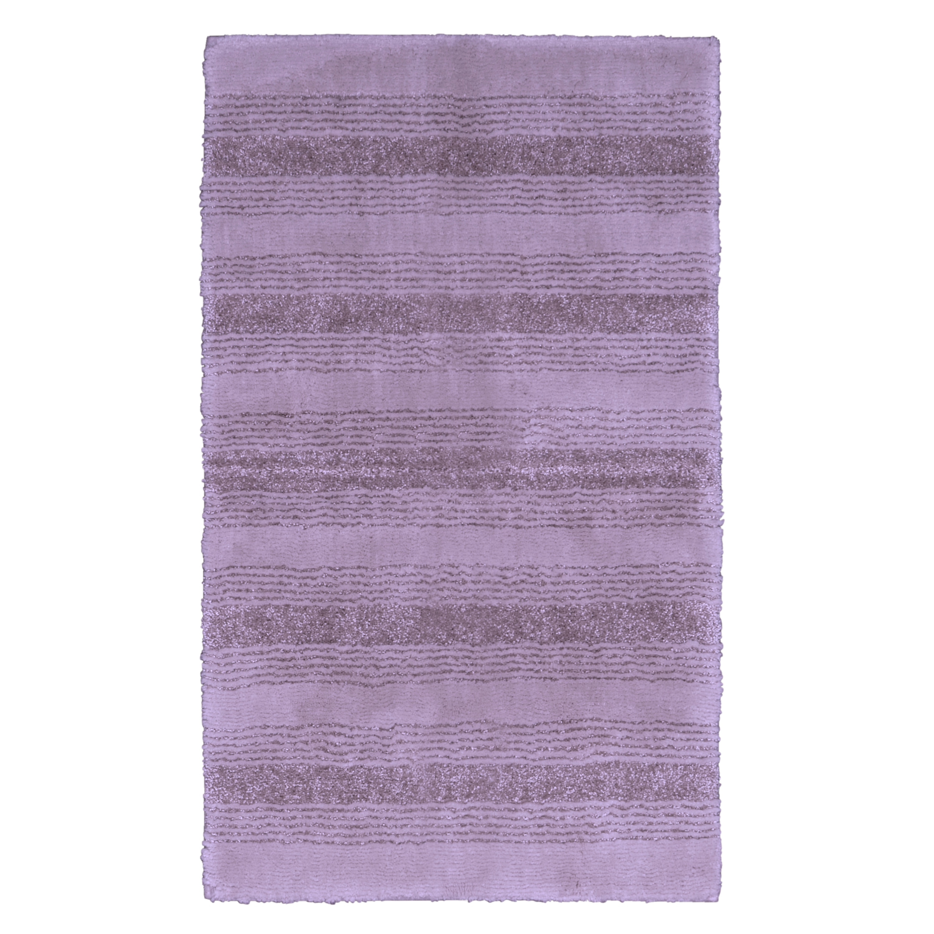 Garland Rug BA160W030050I9 Essence 30-in x 50-in Purple Nylon Bath rug
