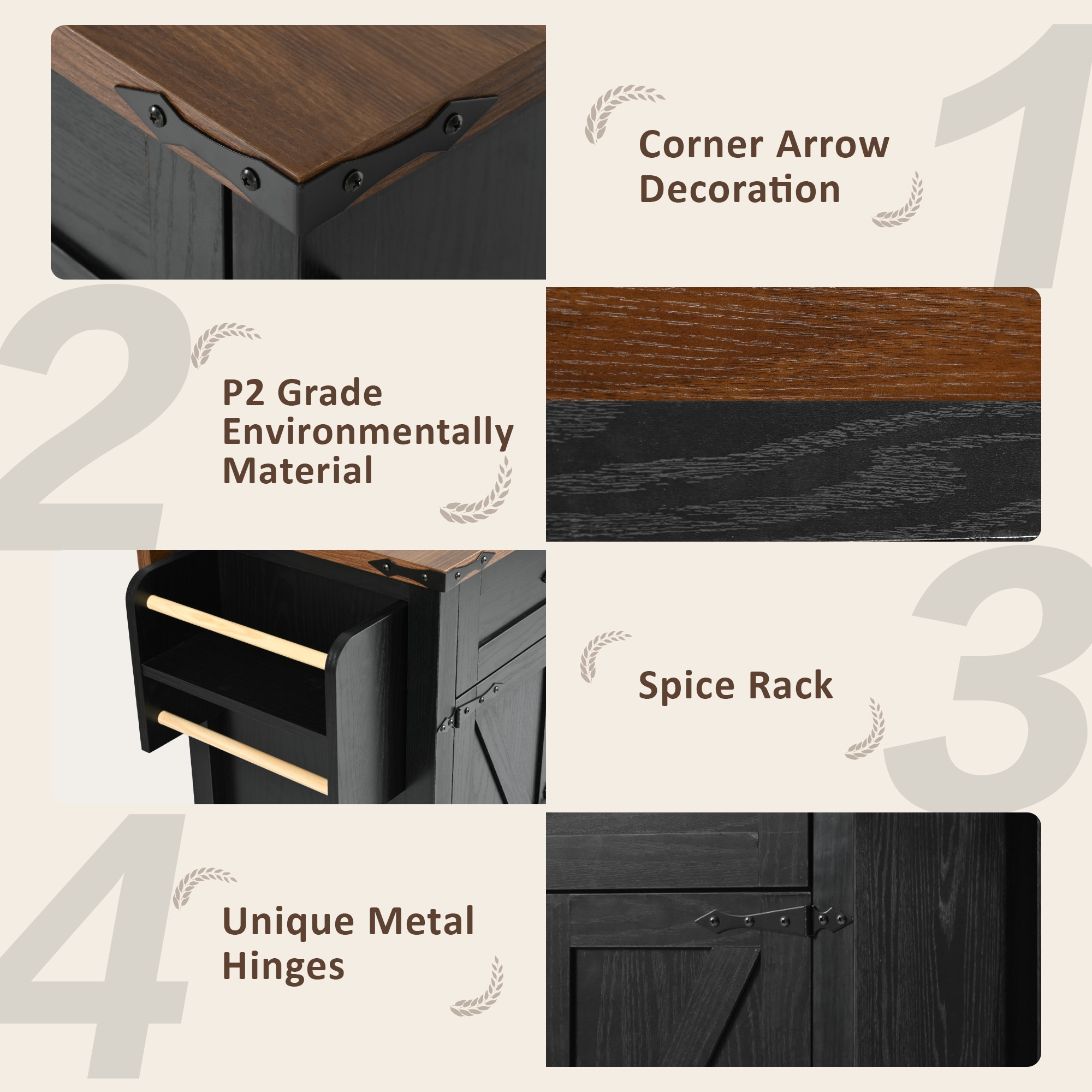 ModernLuxe N707P170348B Dining-Sets - View #5