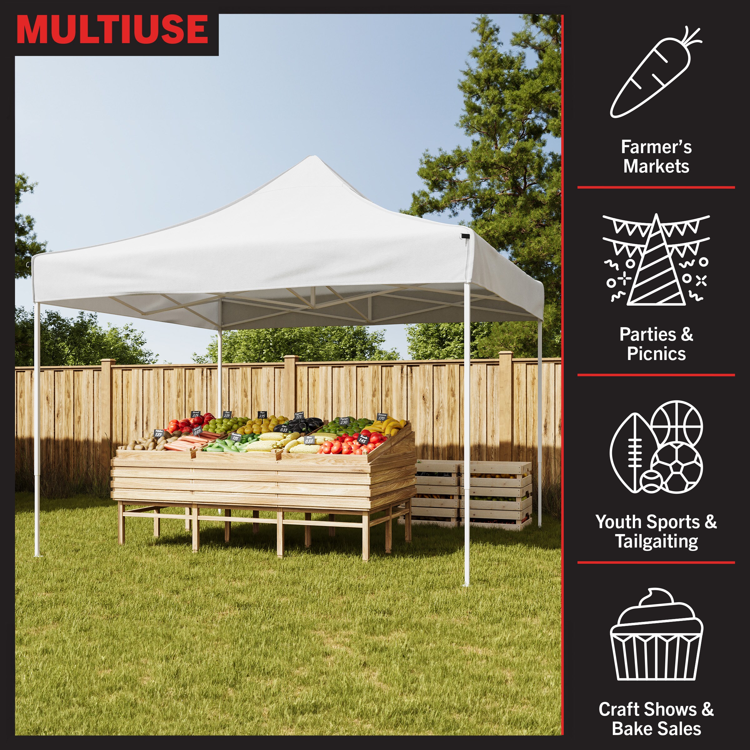 Stalwart 80-14-WHT Canopies-Sl - View #6