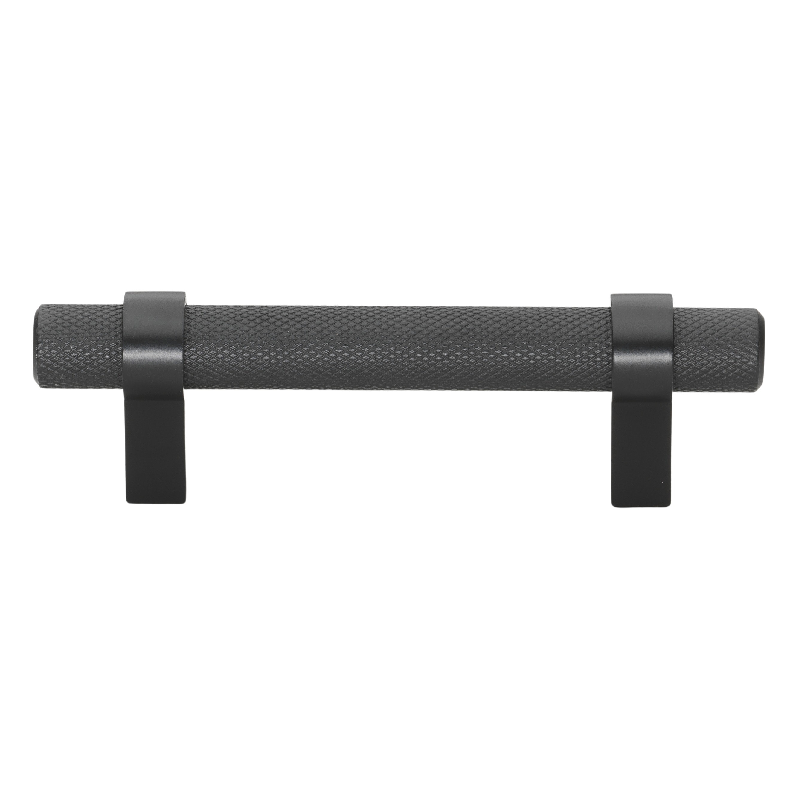 GlideRite Hardware 8005-76-MB-5 3 Inch Center to Center Knurled Solid Steel Bar Pull Cabinet Hardware Handle - 8005-76
