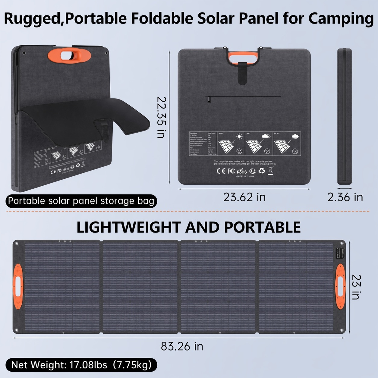 Vrbgify LVG0714V014 Portable-Solar-Panels - View #2