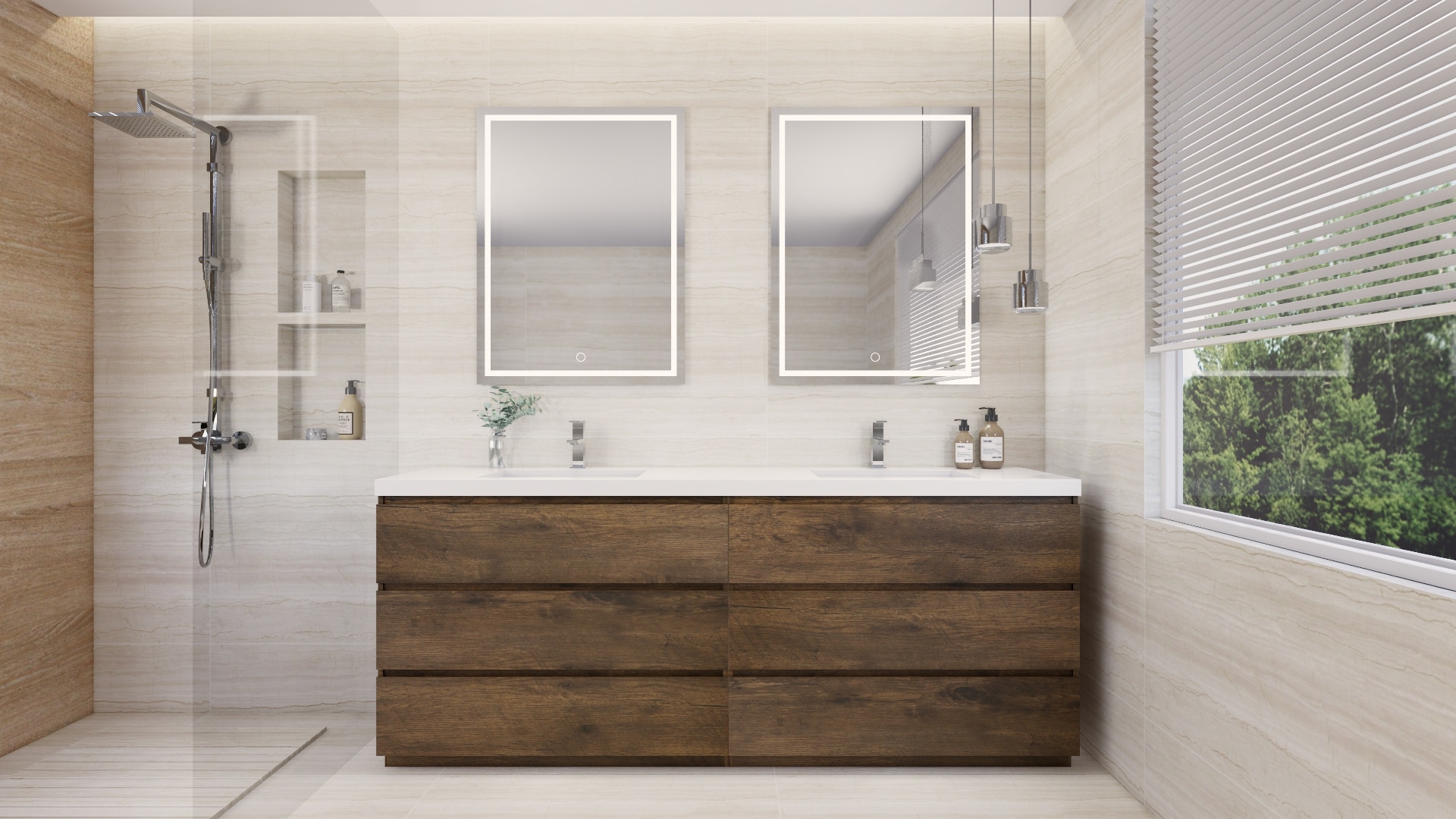 Moreno Bath MOA84D-RW Bath-Vanity-Combo - View #6
