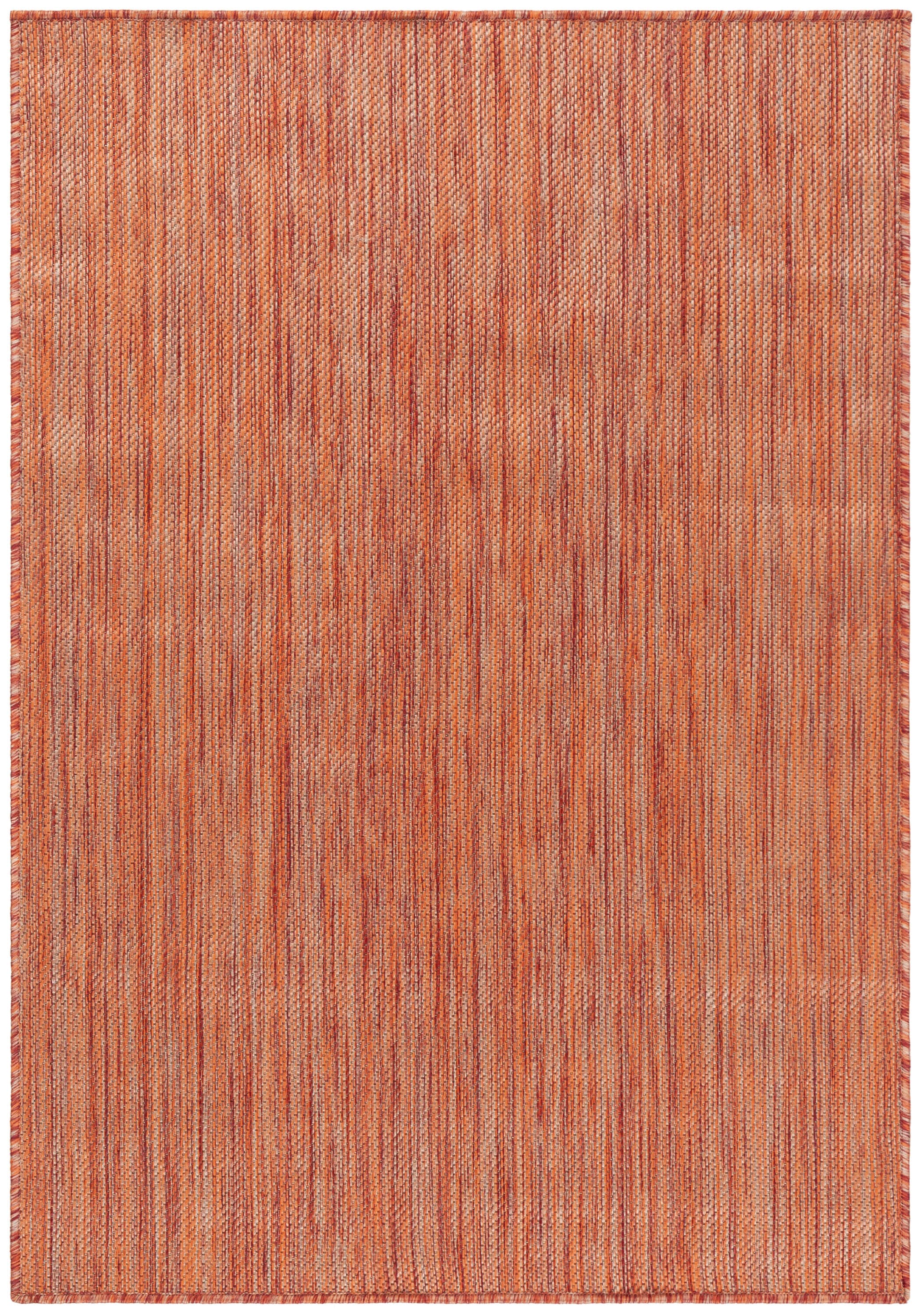 Safavieh BHS218P-6 Beach House Adina 7 x 9 (ft) Loomed Polypropylene Rust Rectangular Indoor/Outdoor Solid Farmhouse/Cottage Area rug