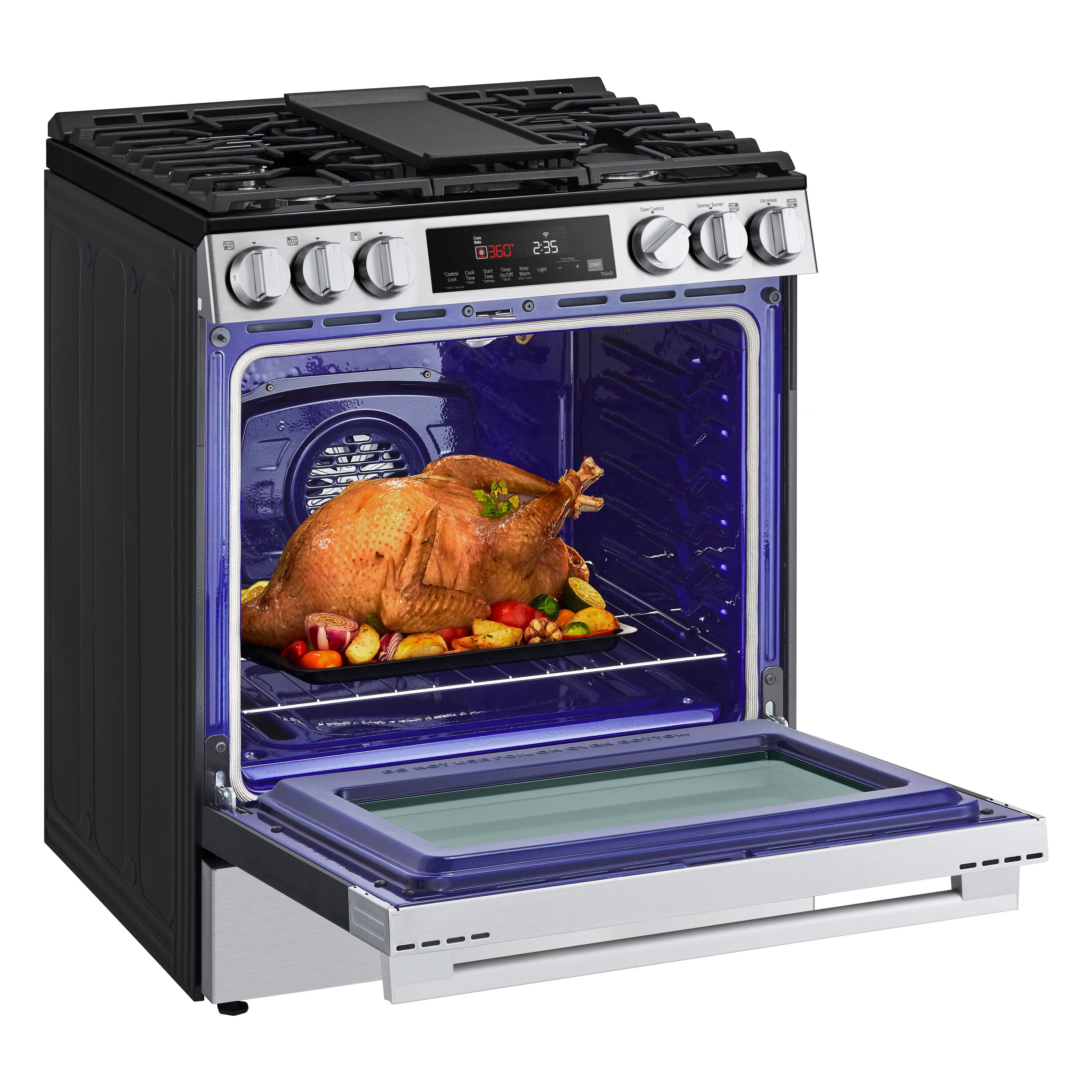 LG LSGL5833X Freestanding-Gas-Ranges - View #6