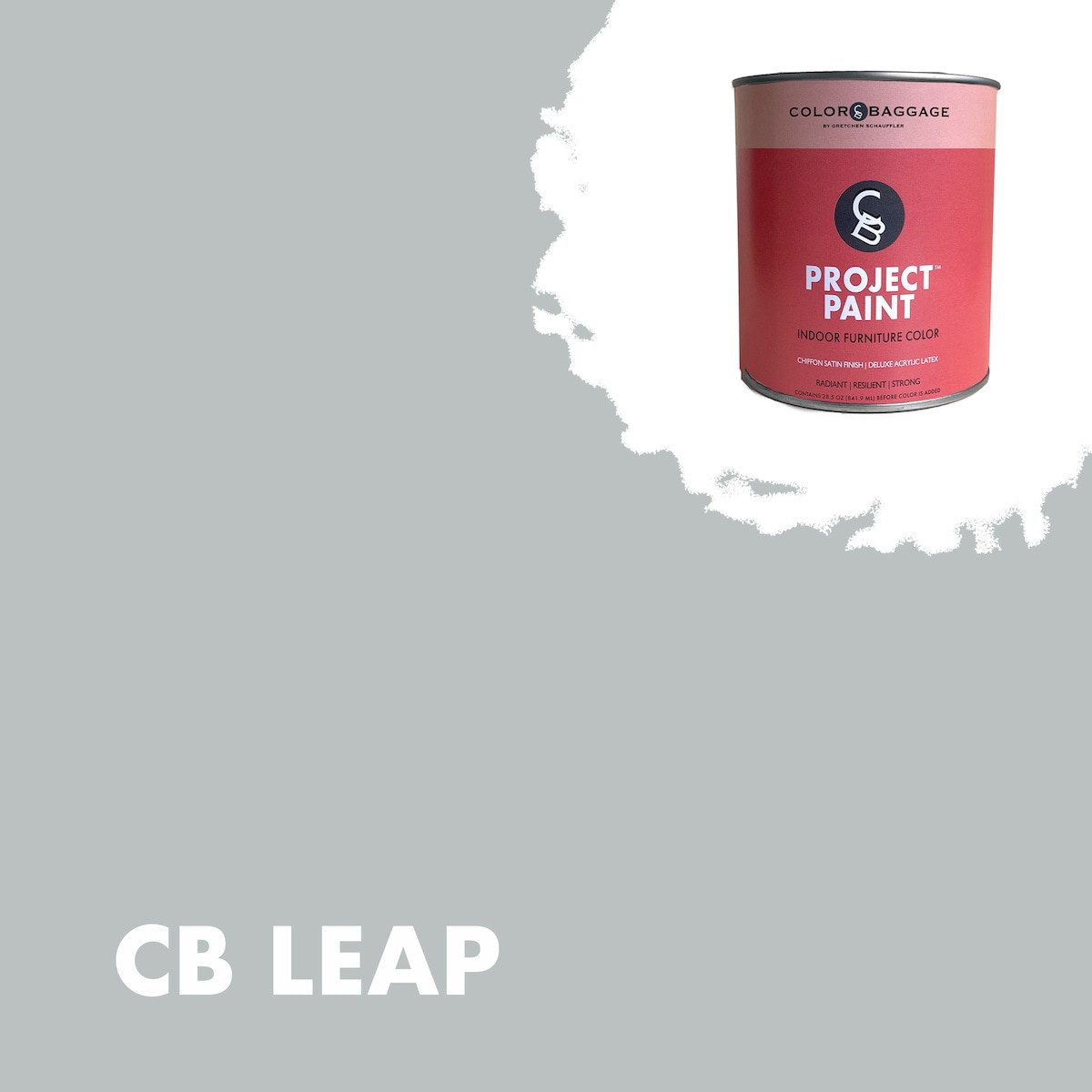 Color Baggage LEAP-PIF-SAT-Q Project Paint Indoor Satin Leap ( 1-quart )