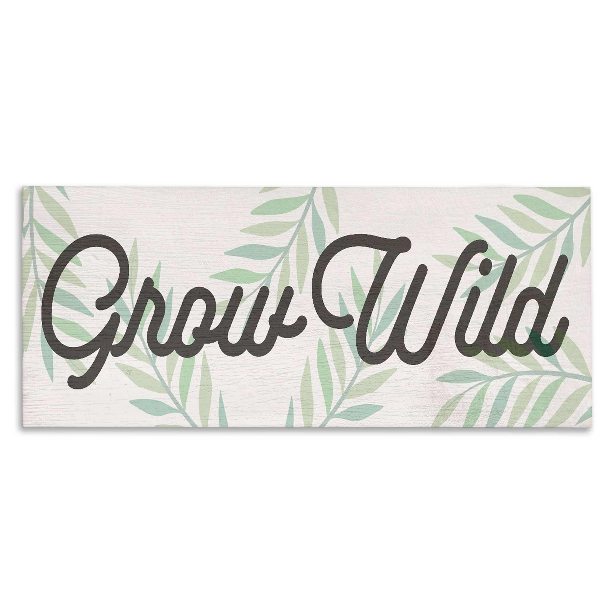 Stupell Industries BX-325-CN-13X30 Subtle Grow Wild Canvas Art 30 x 13