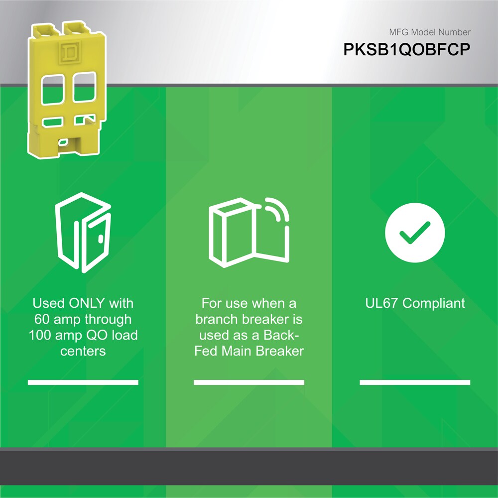 Square D PKSB1QOBFCP Load-Center-Accessories - View #3
