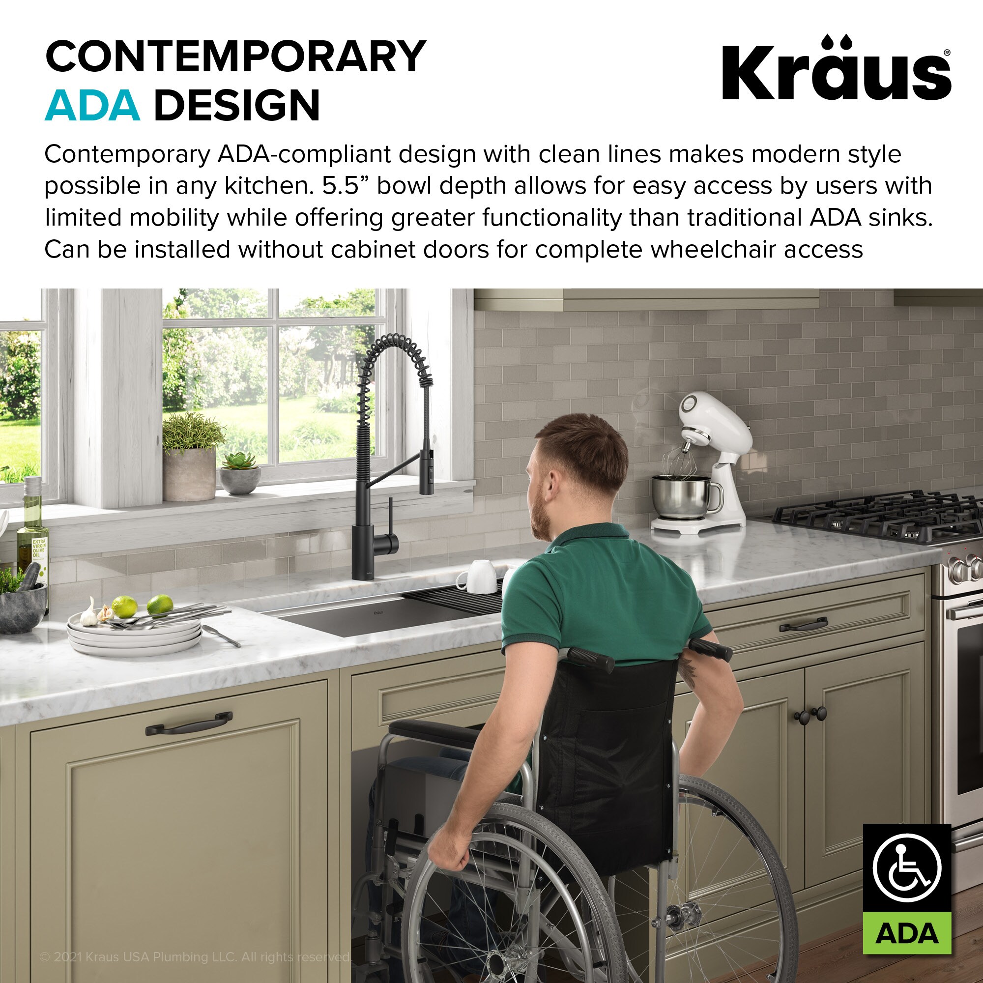 Kraus KWU110-32-5.5 Kitchen-Sinks - View #6