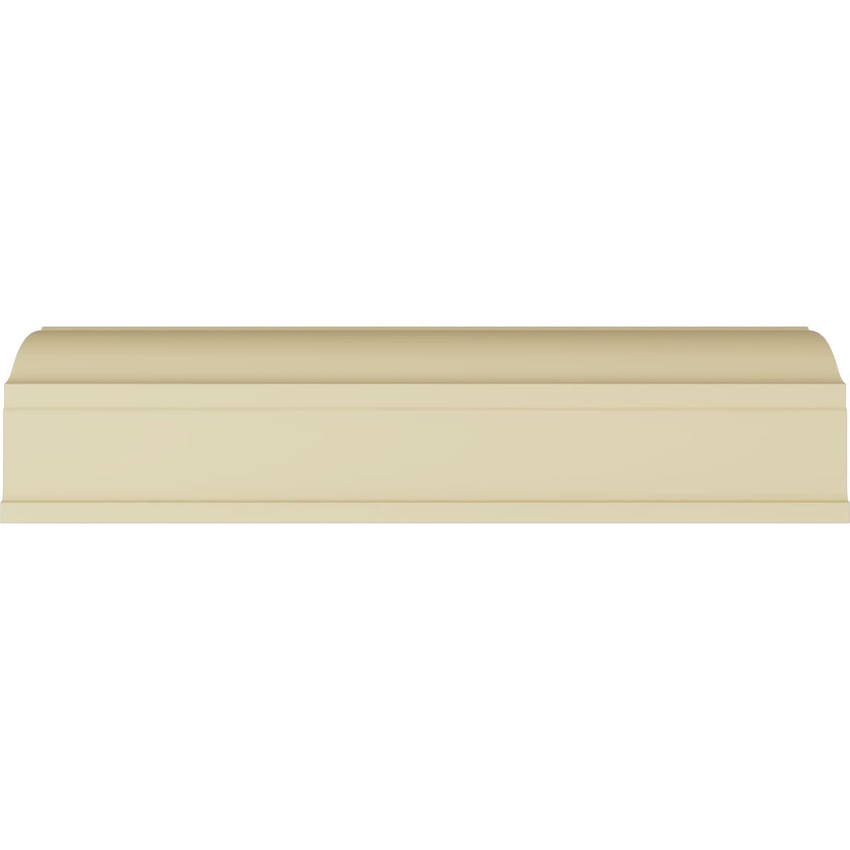 Primed Polyurethane Dentil Crown Moulding 94.5" Length