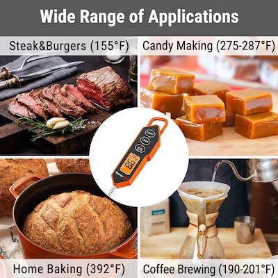 Thermopro Tp828bw Remote Meat Thermometer With Long Wireless Range