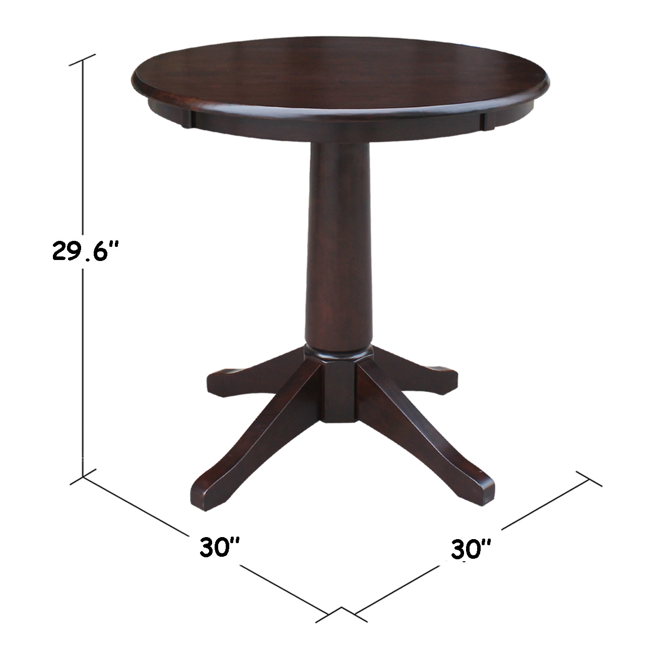 International Concepts K15-30RT-27B-C10-2 Dining-Sets - View #5