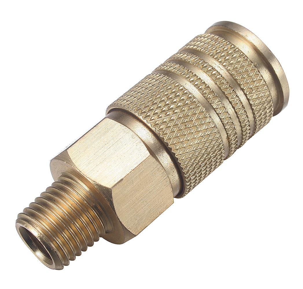 Kobalt SGY-AIR27 1/4-in Brass Universal Coupler (M)