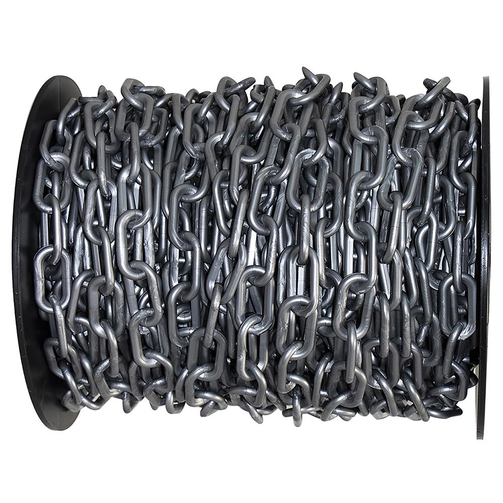 Chain Plastic Barrier Chain Mr Silver 50-Foot Length 10008-50 1-Inch Link Diameter 