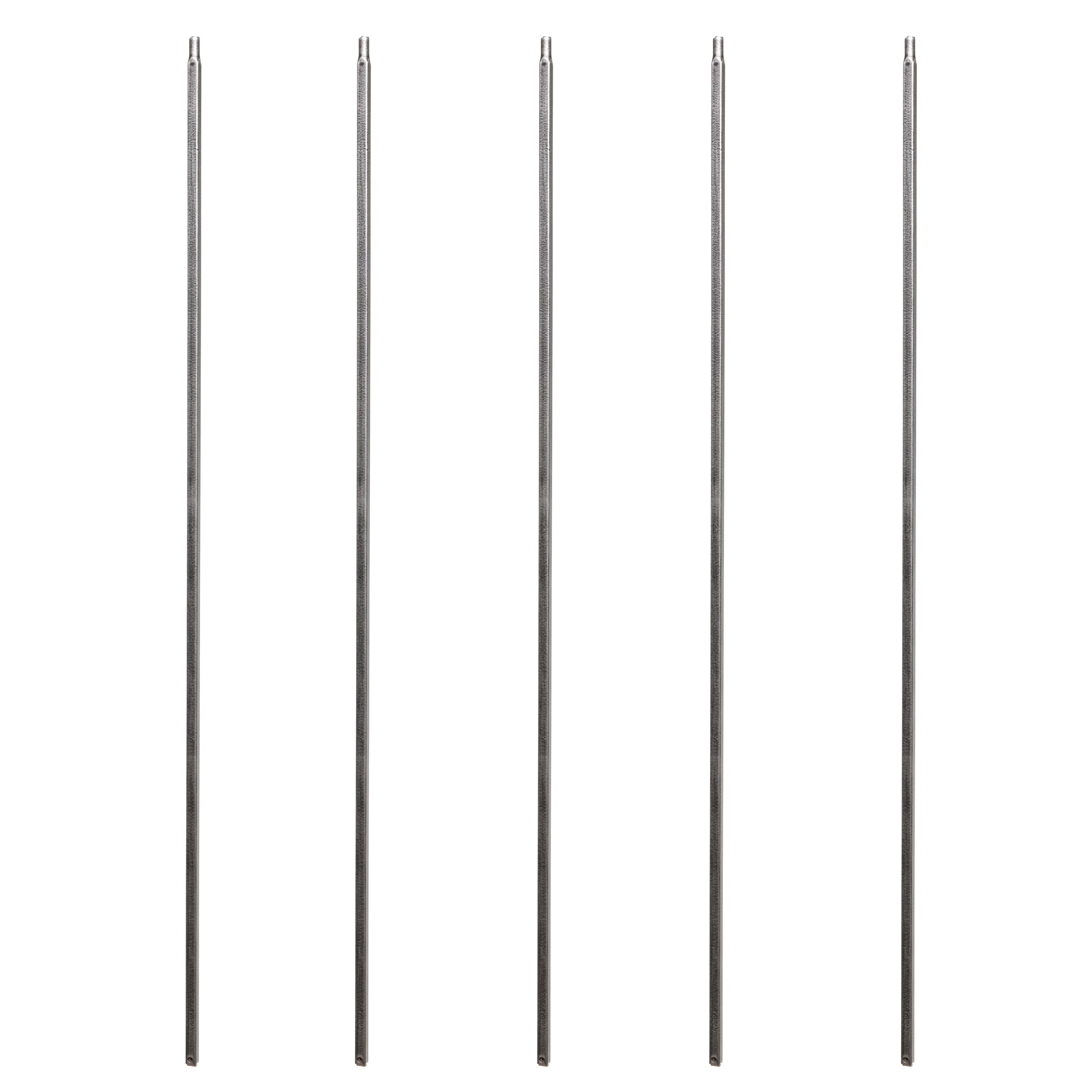 RELIABILT WGT01AN 43-in x 0.625-in Plain Antique Nickel Wrought Iron Stair Baluster (5-Pack)