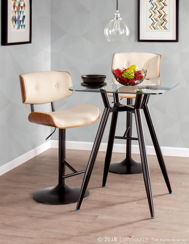 LumiSource CT-CLR3030 BKGL Dining-Tables - View #7