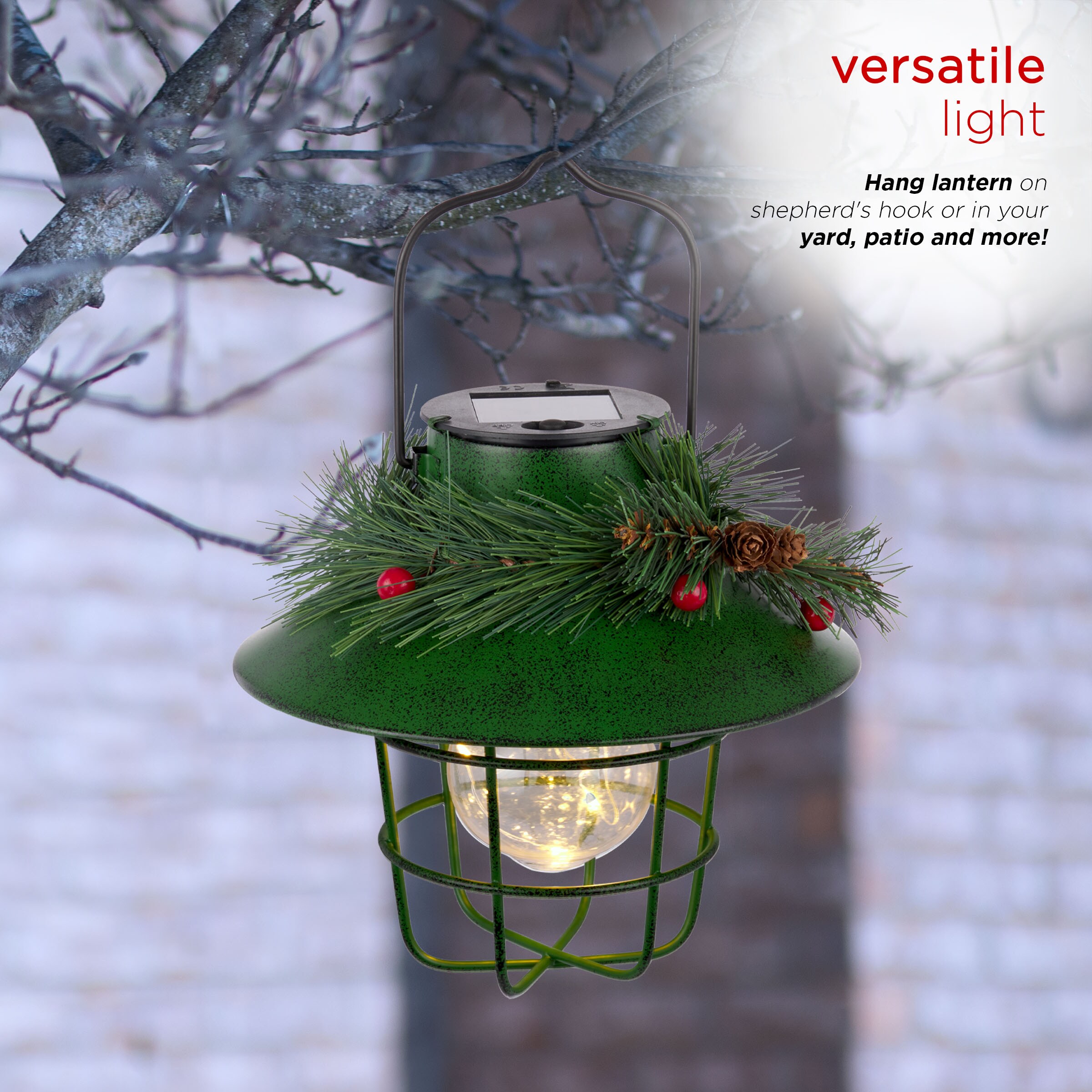 Alpine Corporation LJJ1334SLR-GN Outdoor-Christmas-Decor - View #6