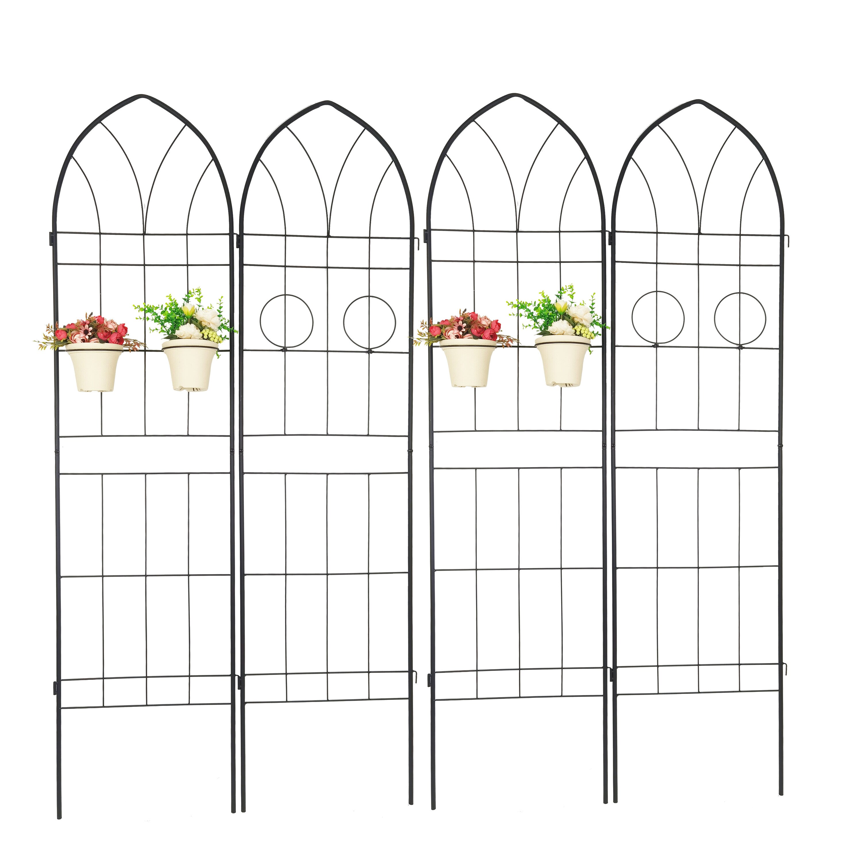 AHIOU HOME ZAAHG-81138GT Garden-Trellis - View #4