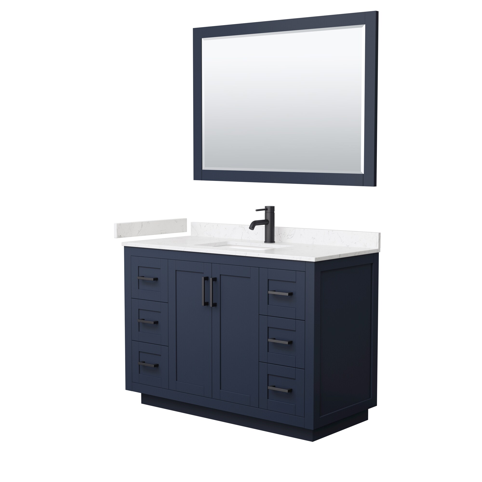 Wyndham Collection WCF292948SBBC2UNSM46 Bath-Vanity-Combo - View #2