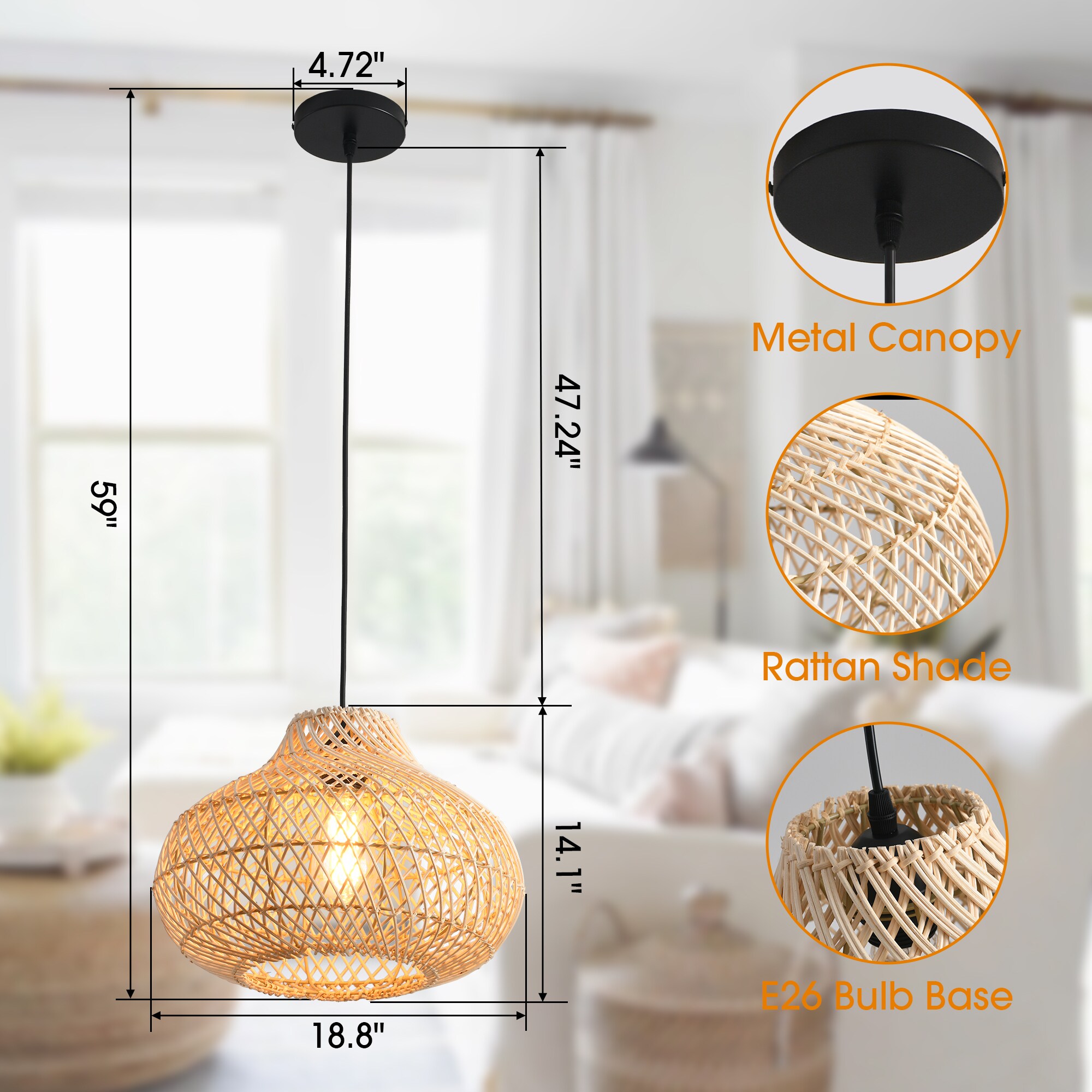 Parrot Uncle D3033 Pendant-Lights - View #5