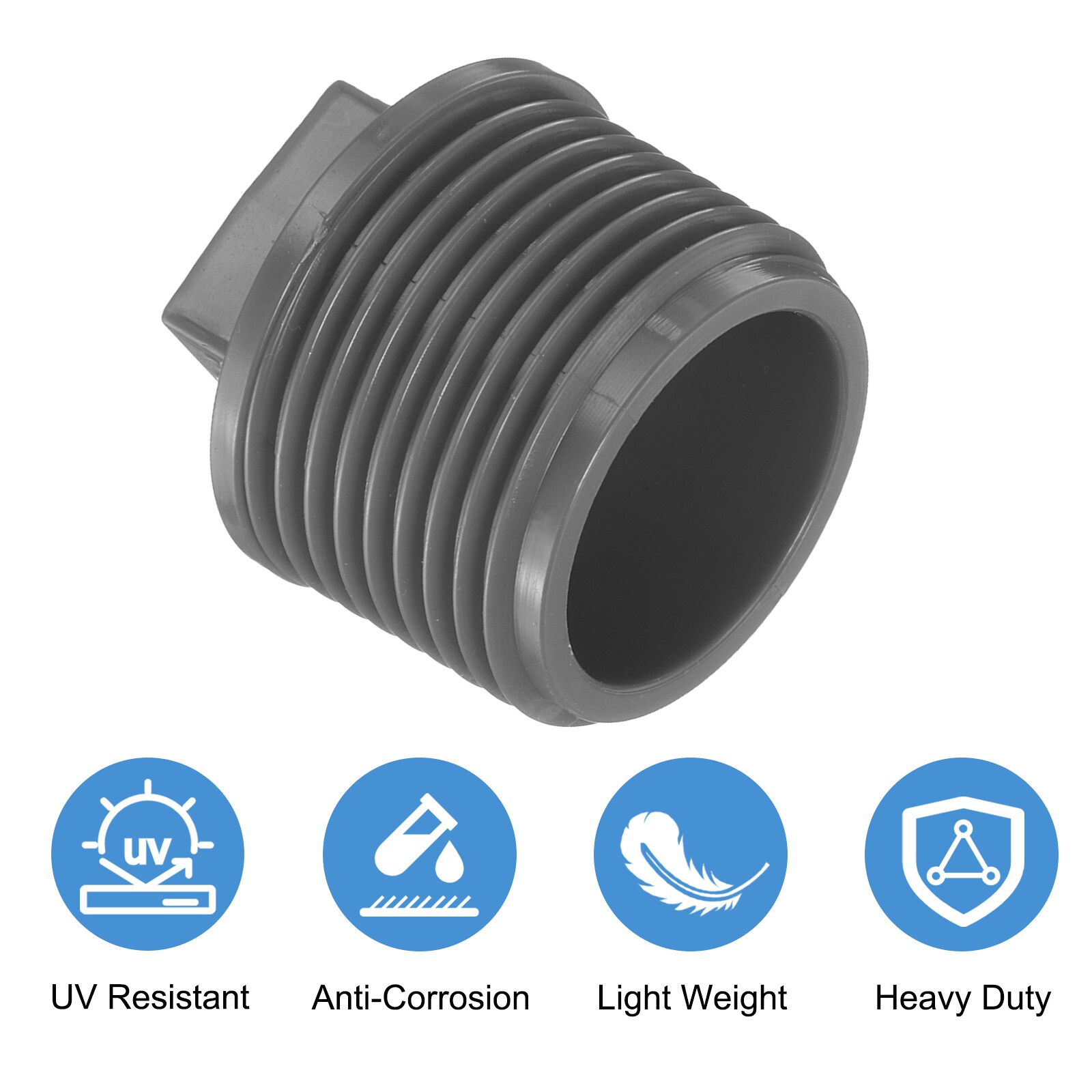 Unique Bargains S26081301UX1868 Structural-Pipe-Fittings - View #3