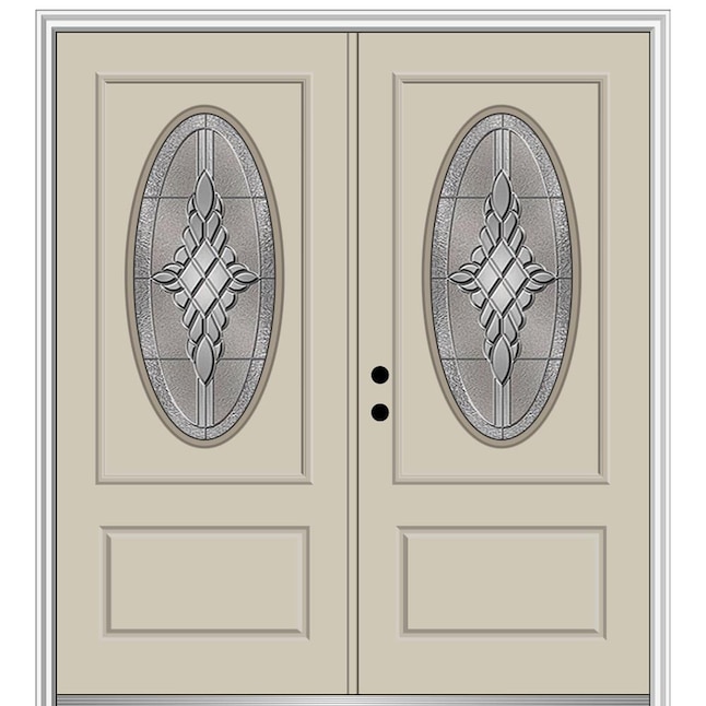 MMI Door 72 in. x 80 in. Both Active Primed Composite Glass 15