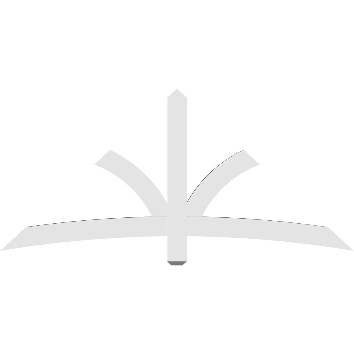 Ekena Millwork GBP072X33X0204DAV00 Exterior-Brackets-Braces - View #4