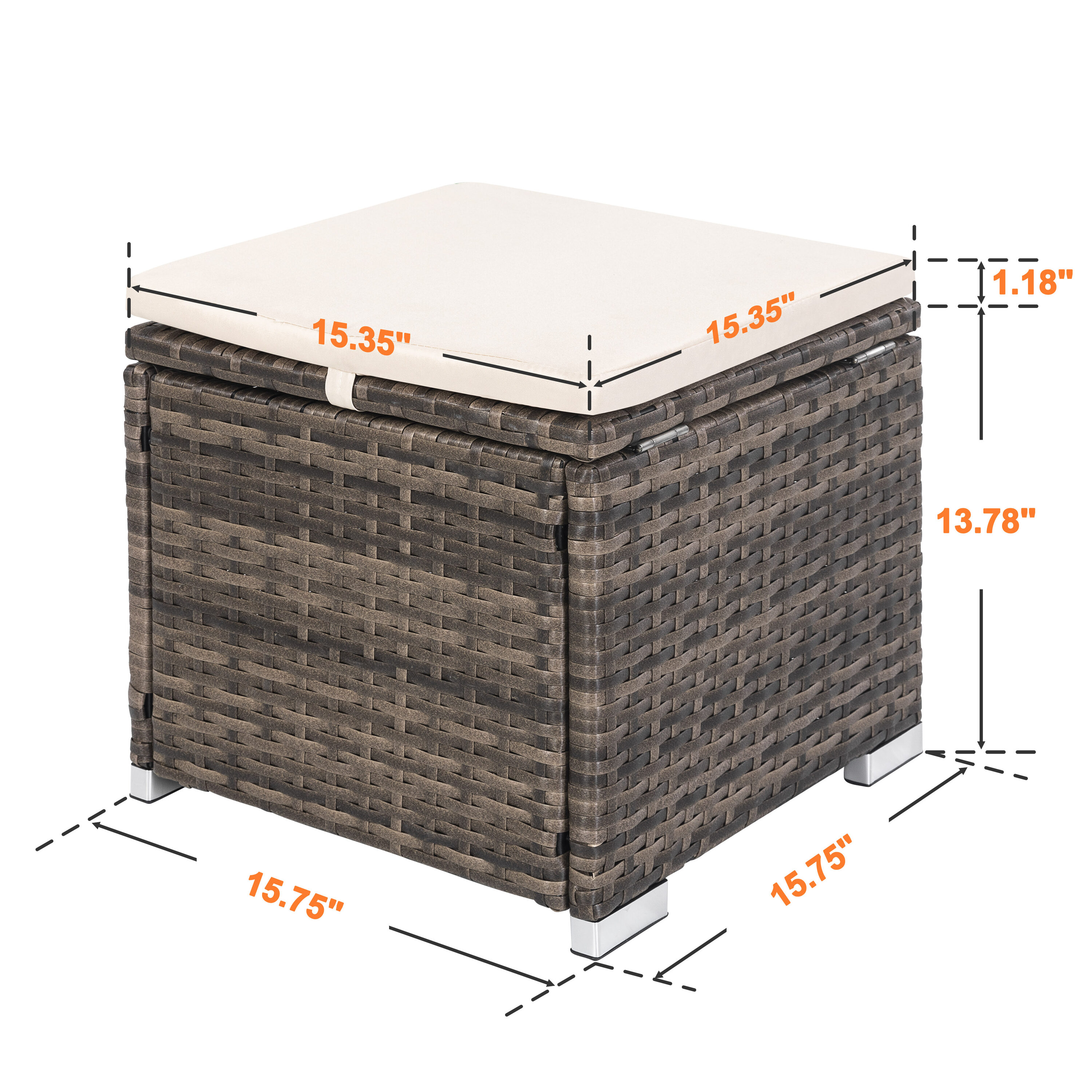 Nuu Garden OT001 Stools-Ottomans - View #9
