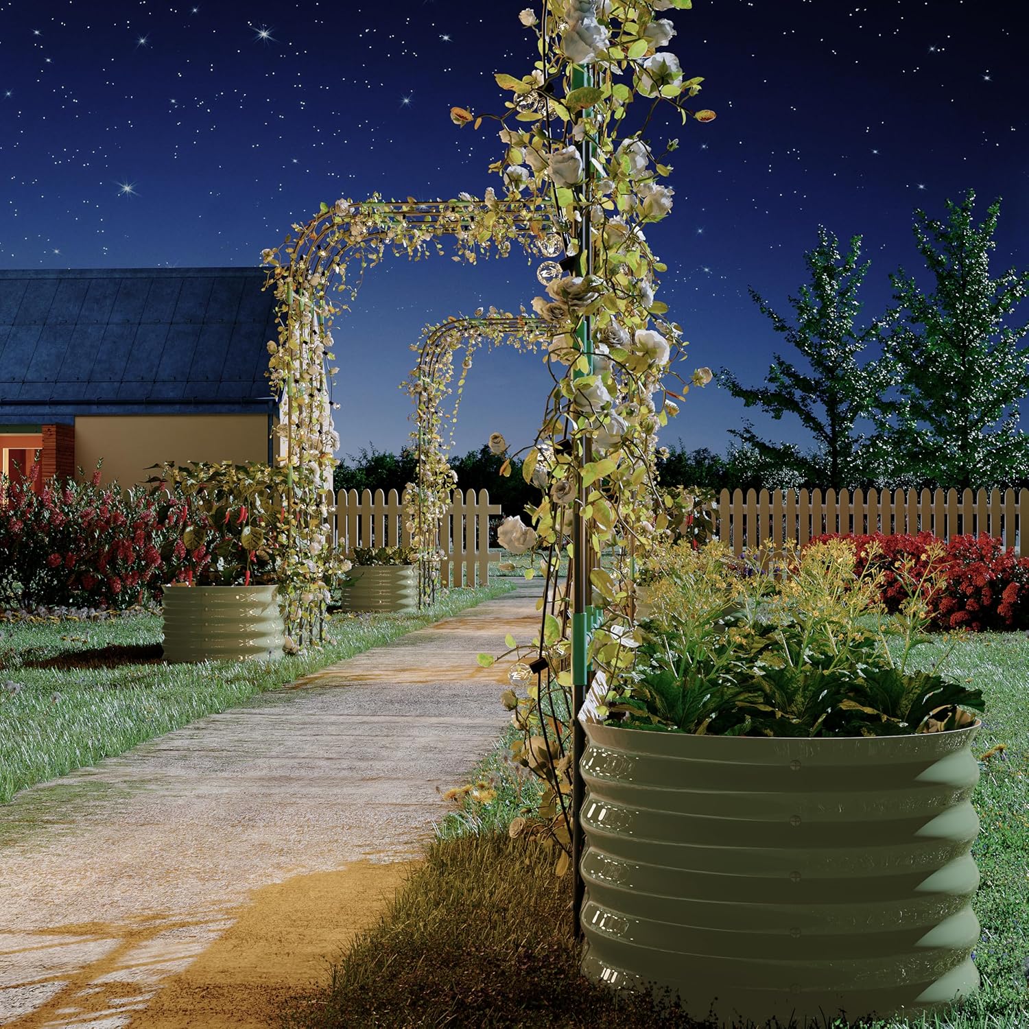 Qeetex LMY-PHO-33VLQ5BN Raised-Garden-Beds - View #3