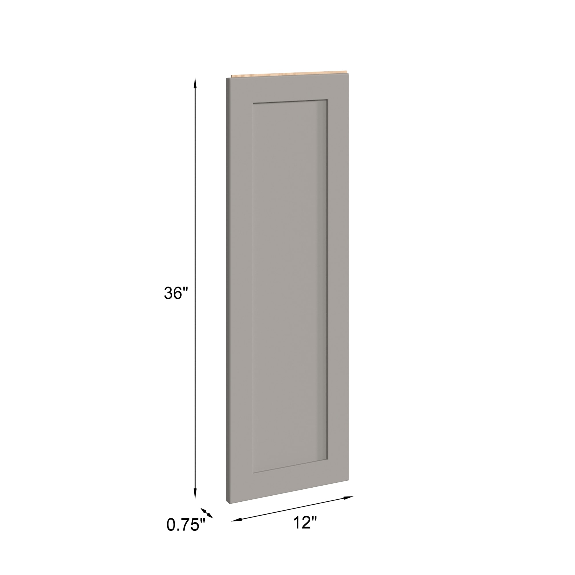 KraftMaid Momentum MWEP1236G81 Cabinet-Accessories - View #3