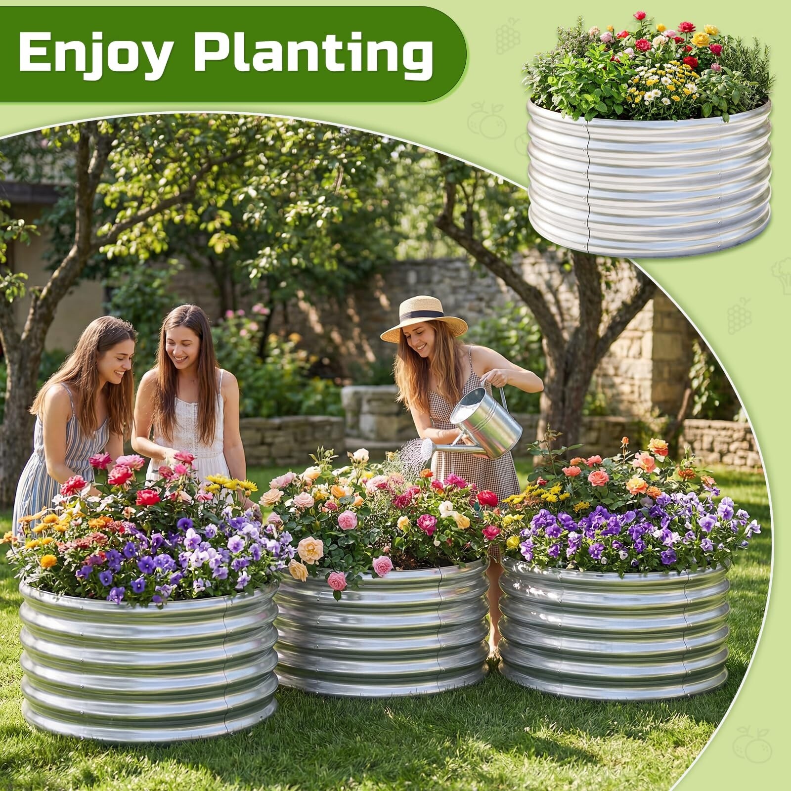 Adrinfly LAD0428I69 Raised-Planter-Boxes - View #5