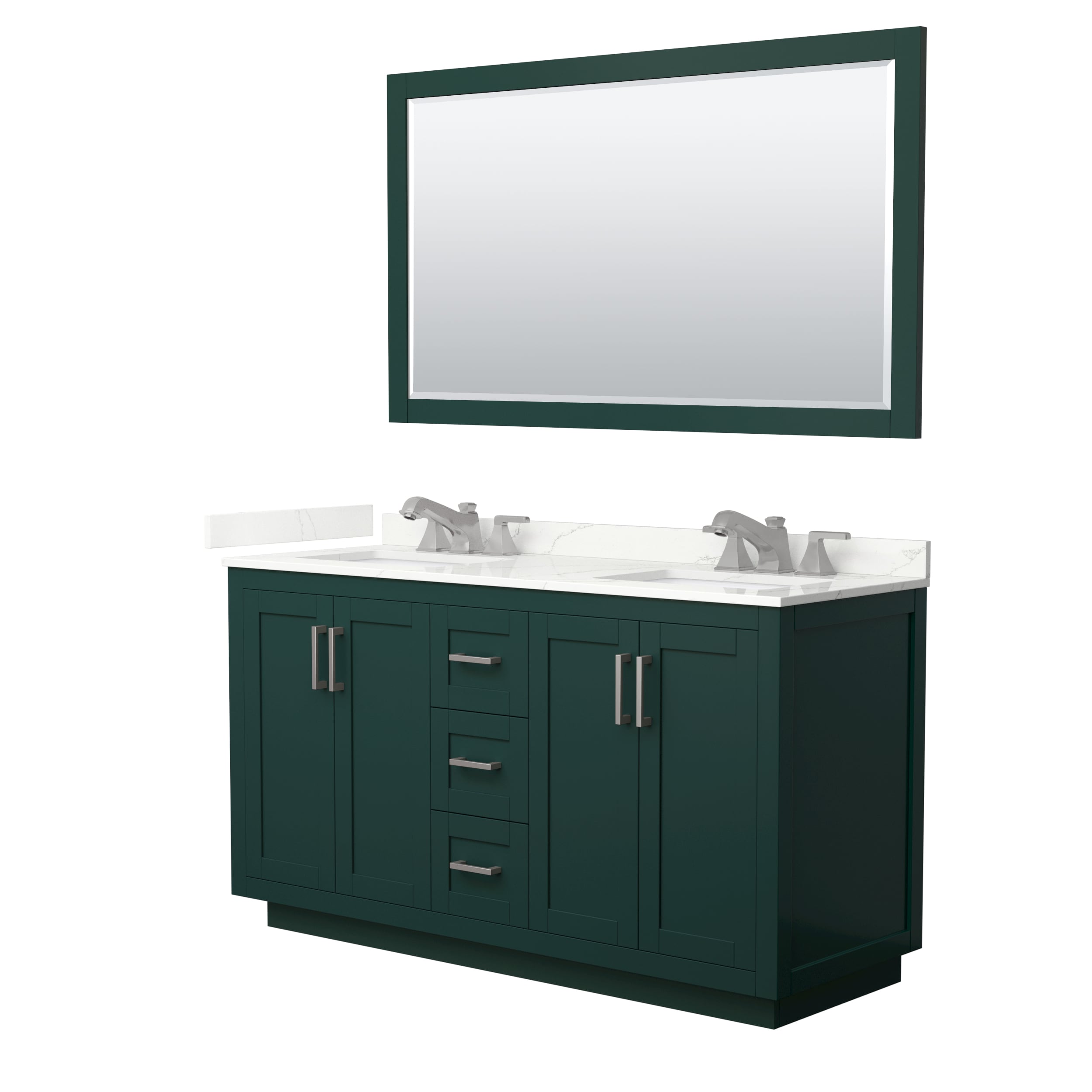 Wyndham Collection WCF292960DGEGTUS3M58 Bath-Vanity-Combo - View #2