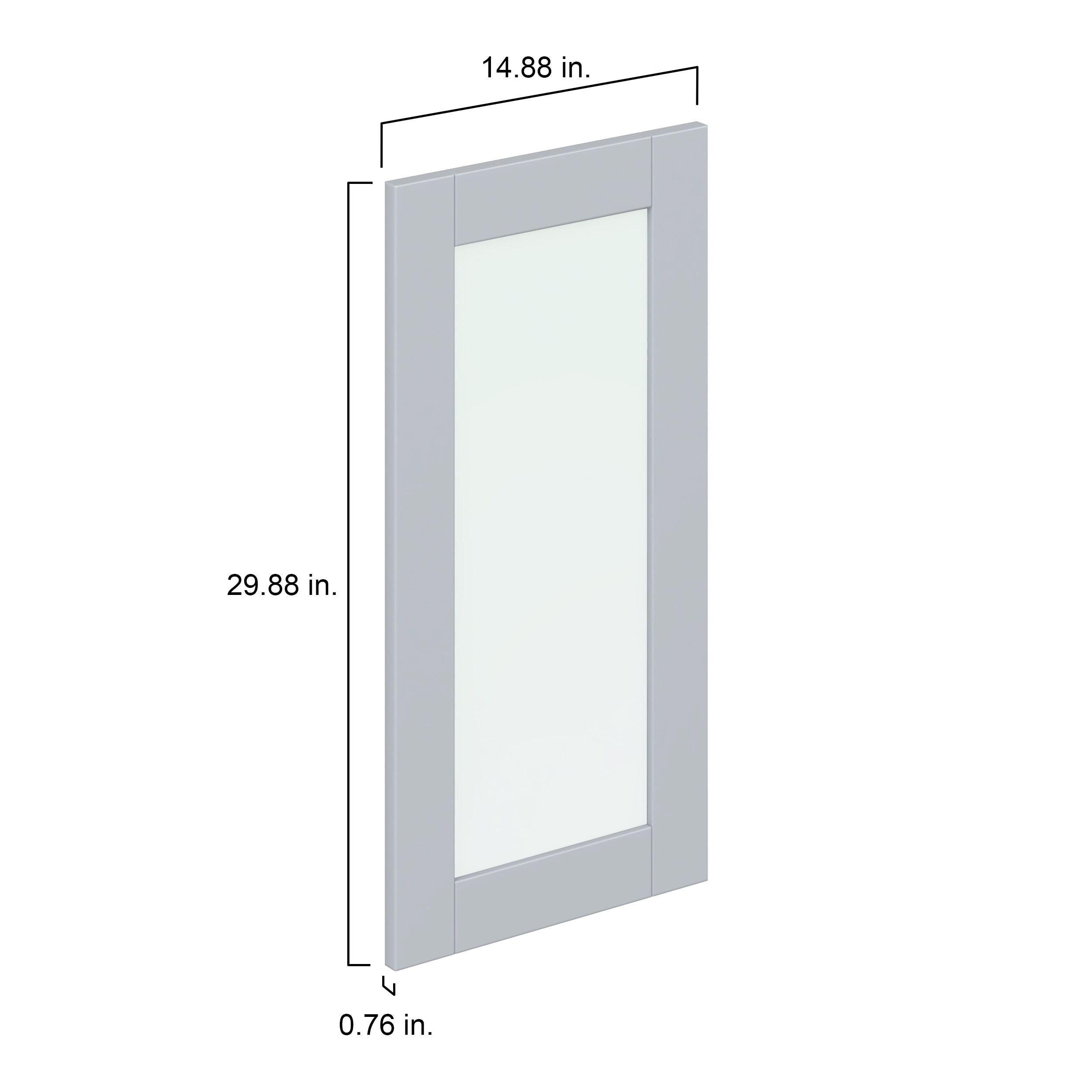Hugo&Borg DSGDR1530-CH Kitchen-Cabinet-Doors - View #4
