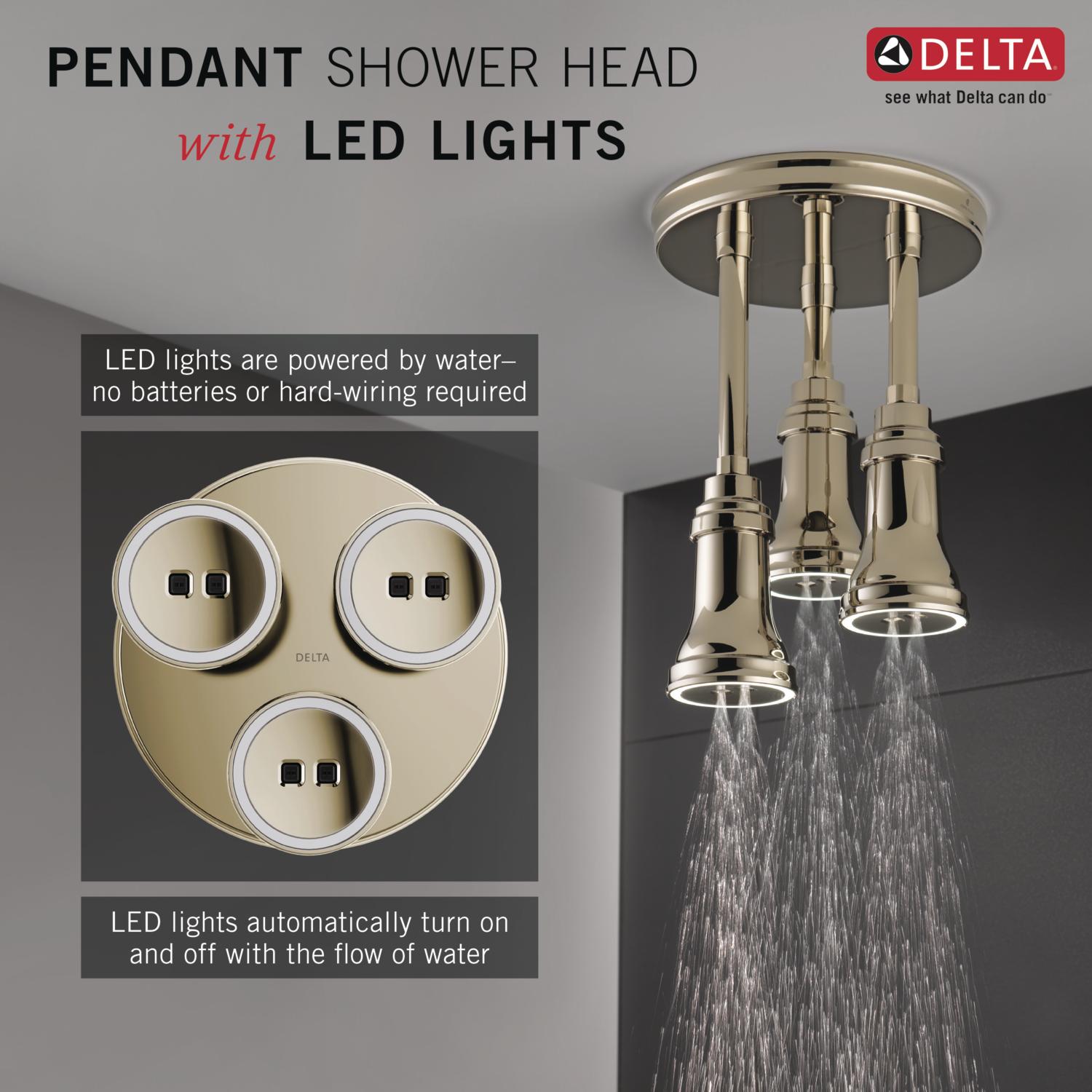 Delta 57190-PN25-L Fixed-Showerhead - View #3