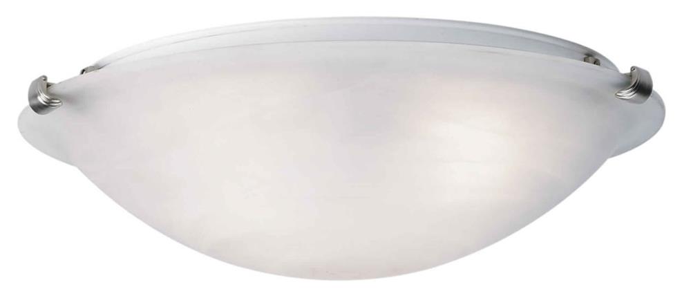 LW21990355 3-Light Brushed Nickel Semi-Flush mount light