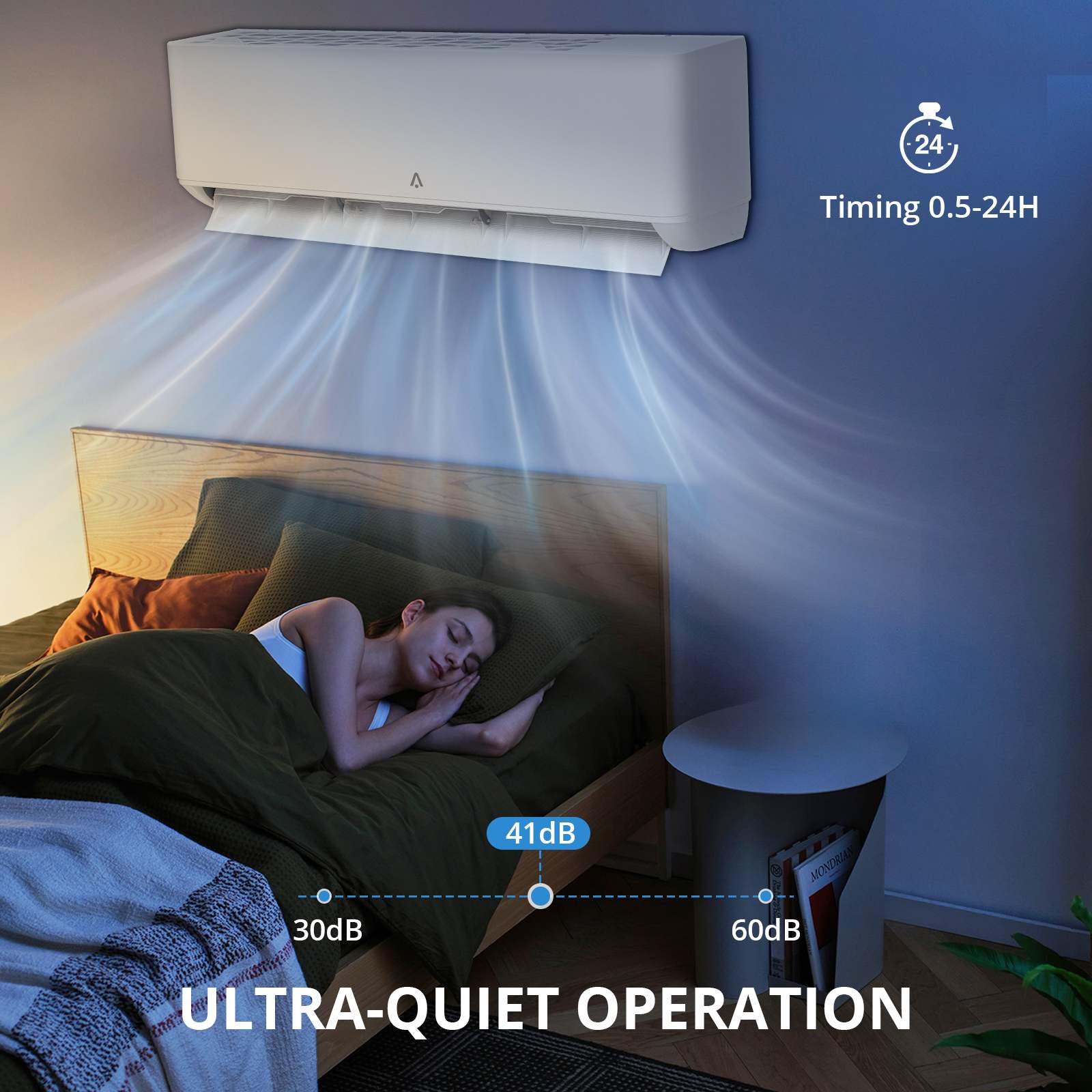 Qeetex LHF-AD-PHO-12VMP3CX Wall-Air-Conditioners - View #7