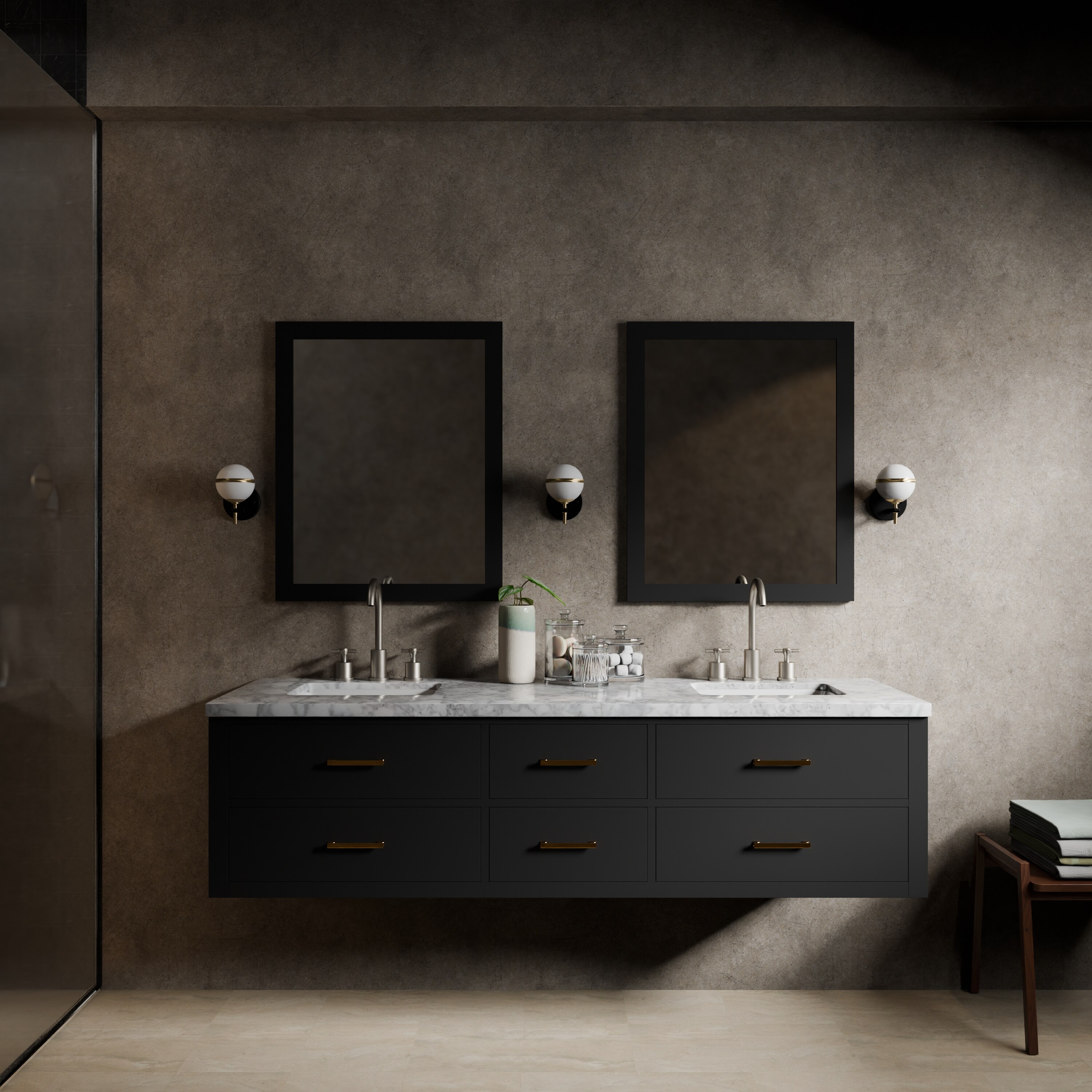 Lexora LVSO72DL100 Bath-Vanity-Combo - View #2