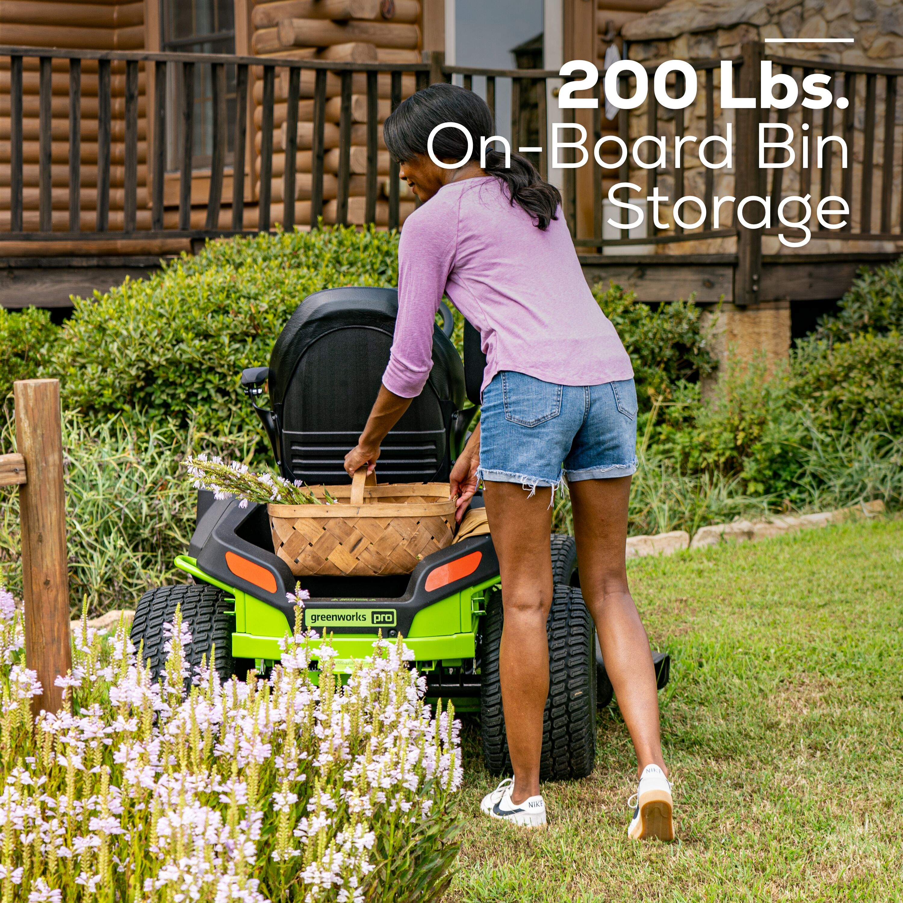 Riding mowers best sale at lowe's