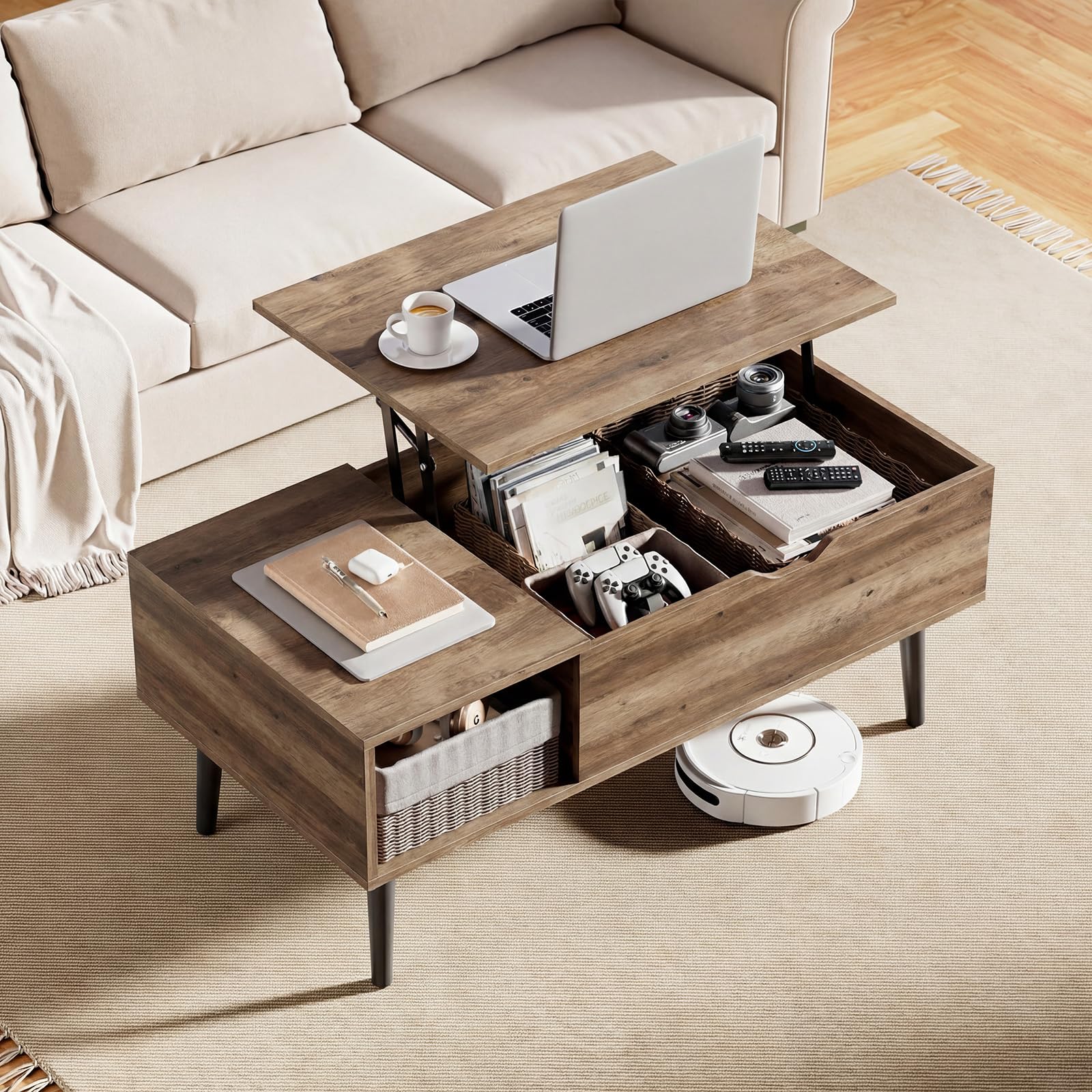 Bestier USLOW-HJ969141 Coffee-Tables - View #2
